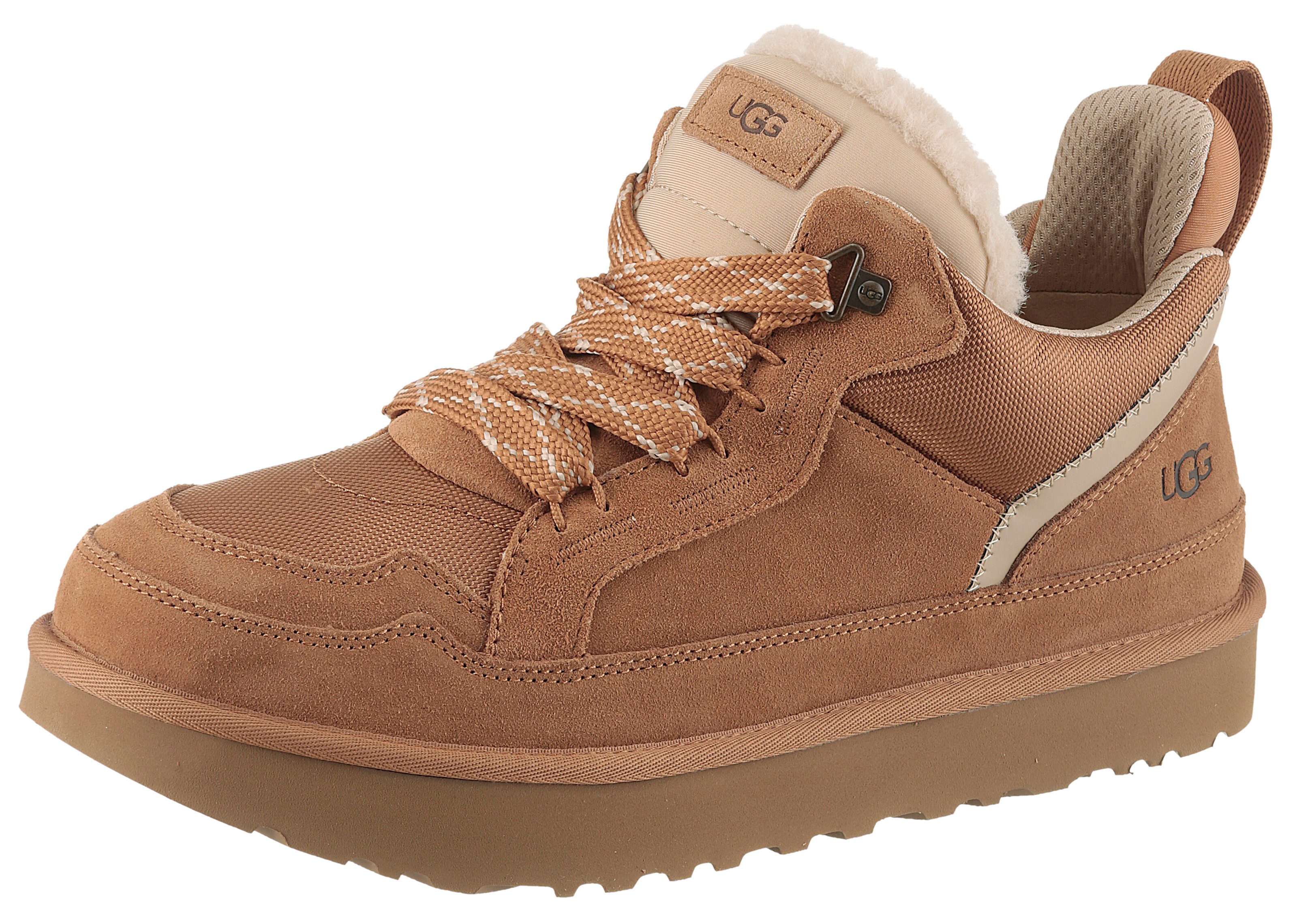 UGG LOWMEL Sneaker Schnürschuh mit gepolstertem Schaftrand günstig online kaufen