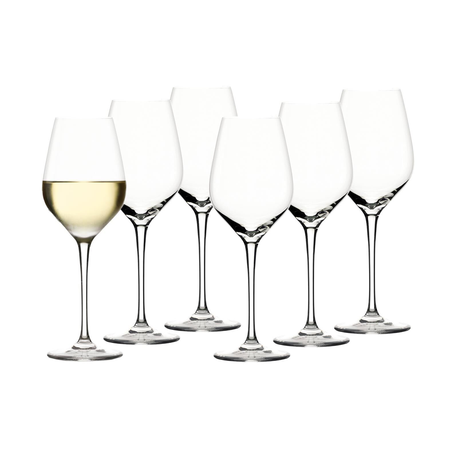 Weißweinglas Exqusit (Royal) Weißweinkelche 350 ml 6er Set
