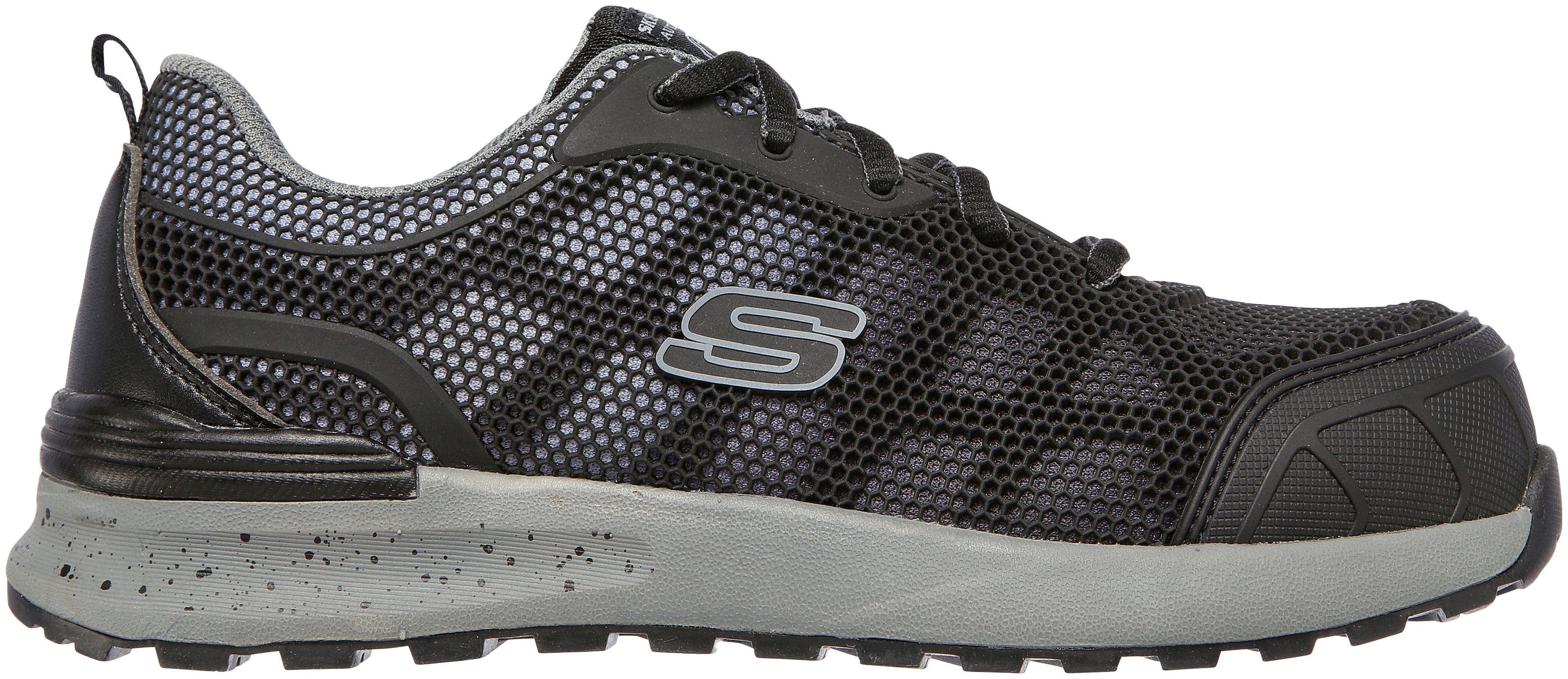 Skechers BULKLIN-LYNDALE Sicherheitsschuh 20345:2011 profilierte EN stark rutschhemmende ISO Gummi-Laufsohle