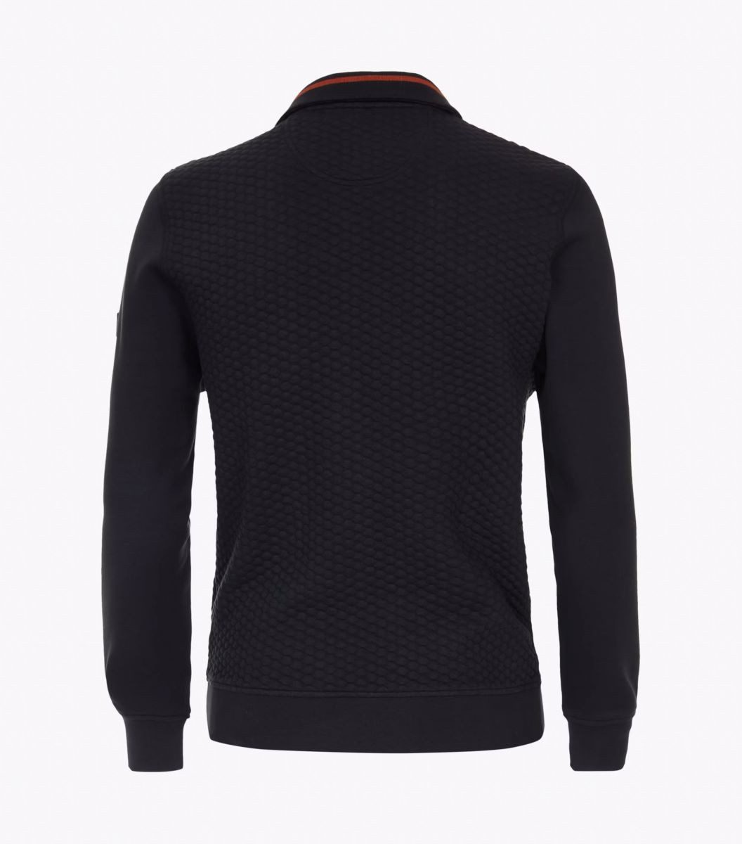 CASAMODA Sweatjacke farbige Reißverschlüsse günstig online kaufen