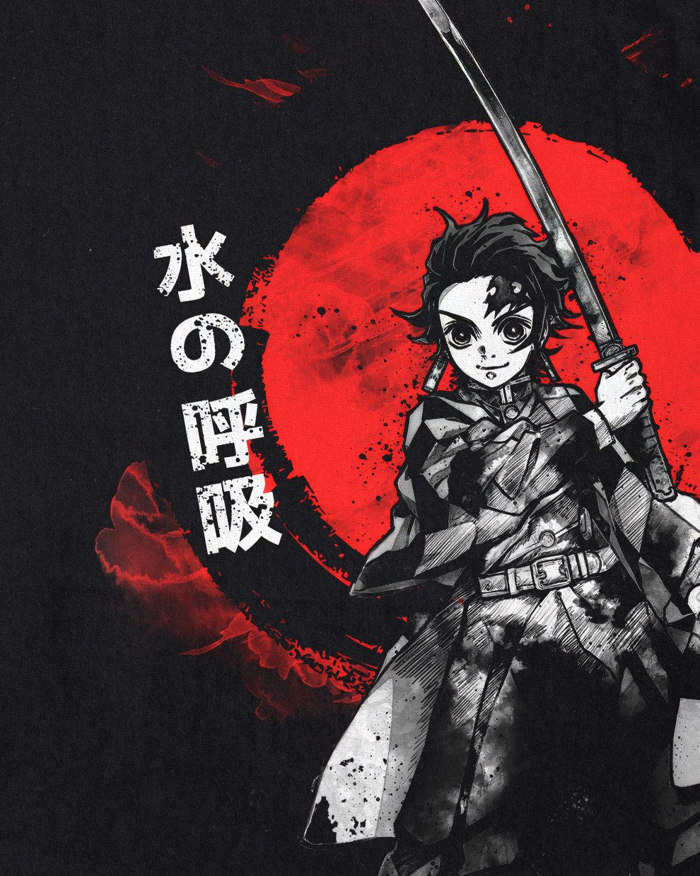 style3 T-Shirt demon slayer tanjiro nezuko zenitsu inosuke rengoku kamado agatsuma – Bild 2 von 3