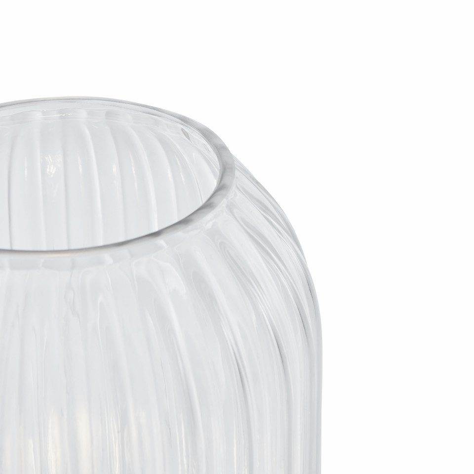 Qazqa Stehlampe Rid, ohne Leuchtmittel, E27, Messing, Art Deco, Glas, 1-fla günstig online kaufen