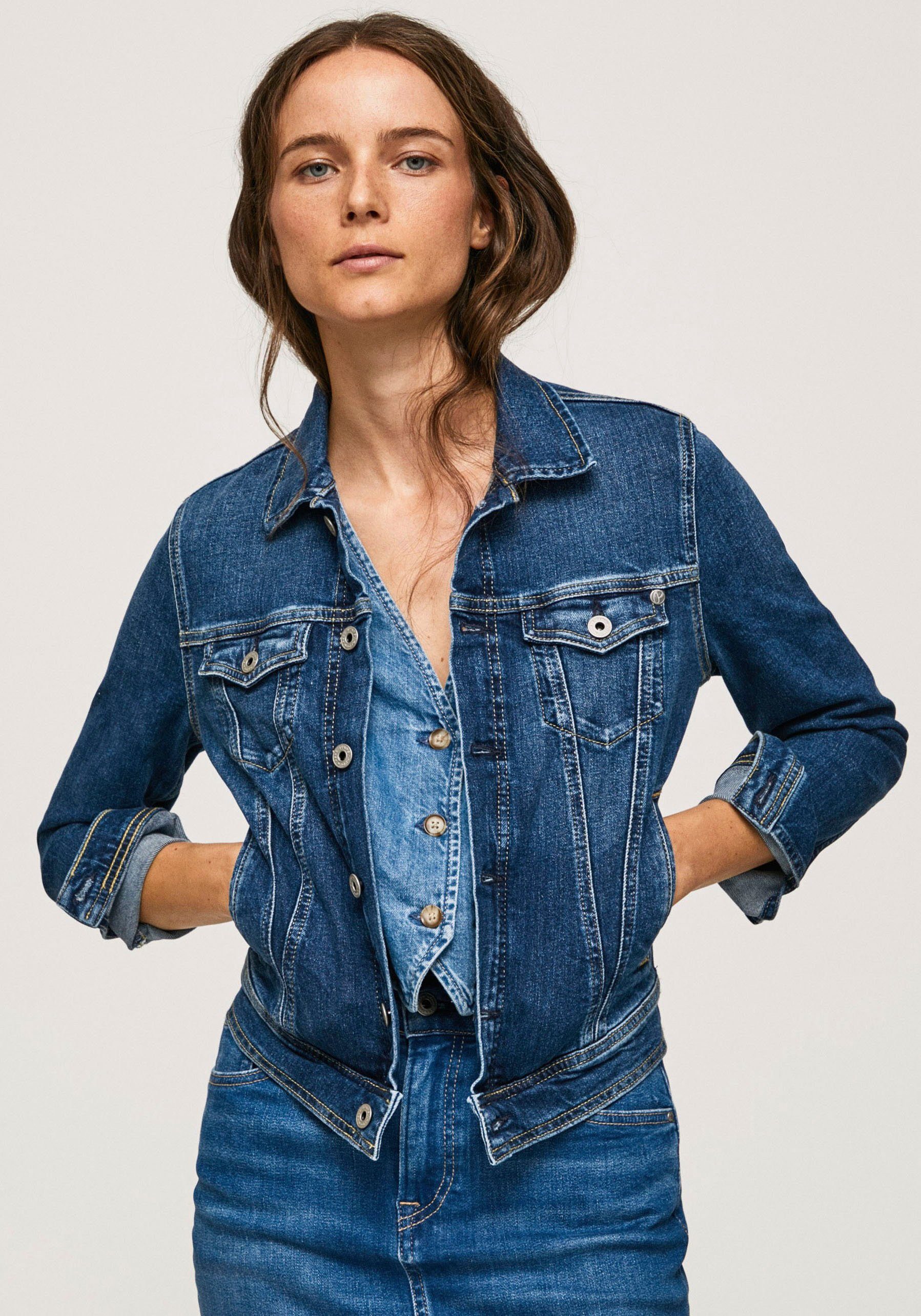 Pepe Jeans Jeansjacke CORE mit Gymdigo Stretch Denim