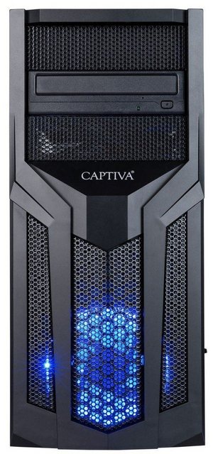 CAPTIVA Advanced Gaming I61-282 Gaming-PC (Intel Core i5 10400F, GeForce GTX 1650, 16 GB RAM, 1000 GB HDD, 480 GB SSD, Luftkühlung)