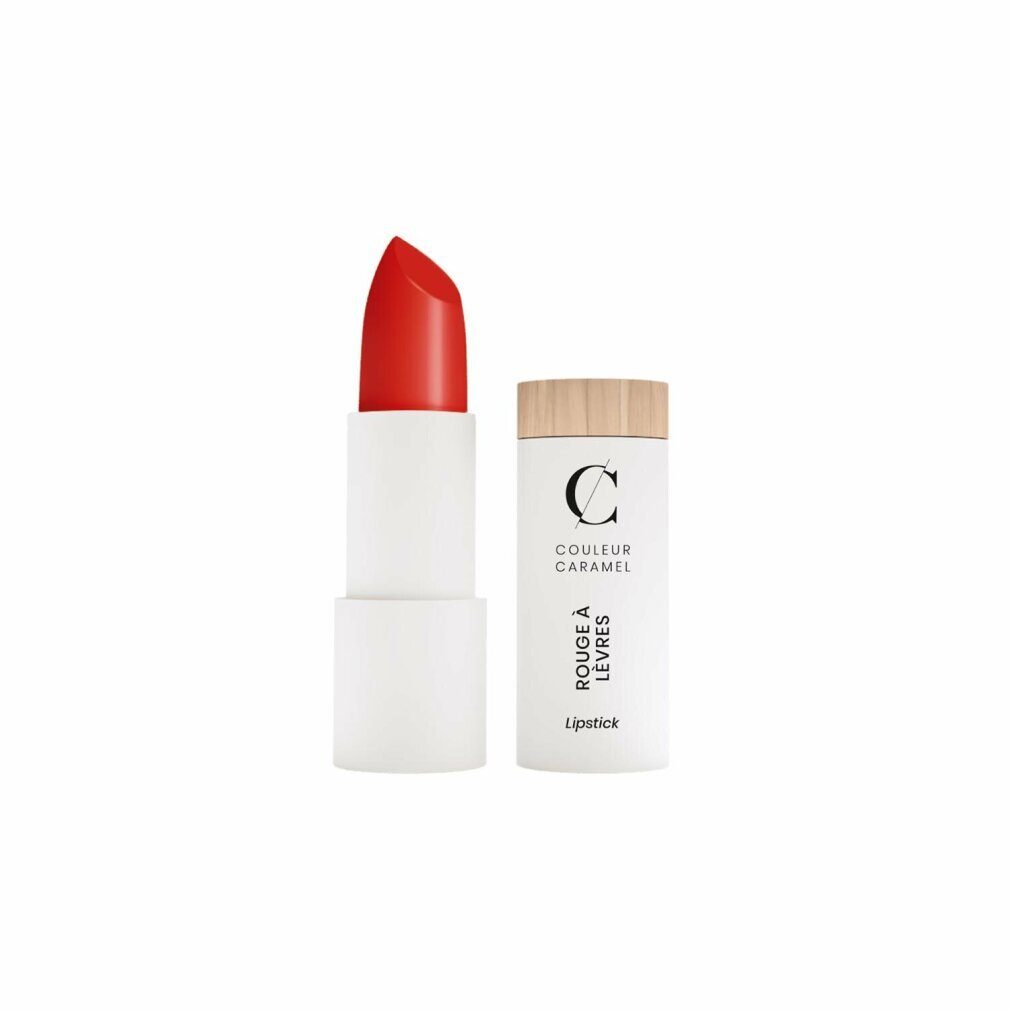 COULEUR CARAMEL Lippenstift Rouge A Levres Barra De Labios 125 Red Fire 1un