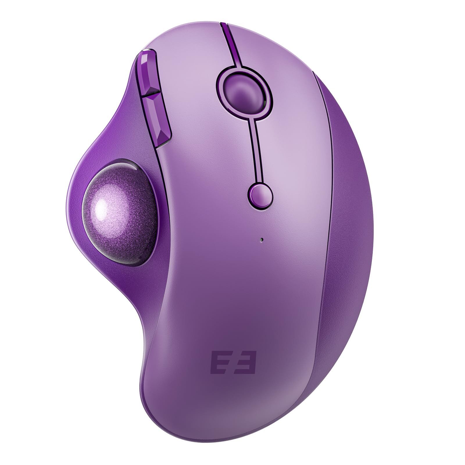 Seenda MOU-301 Ergonomische Trackball-Maus Bluetooth 2,4 GHz, 3 Geräte Maus (Bluetooth, Funk, Ergonomisch, Wiederaufladbar, Multi-Geräte Bluetooth)