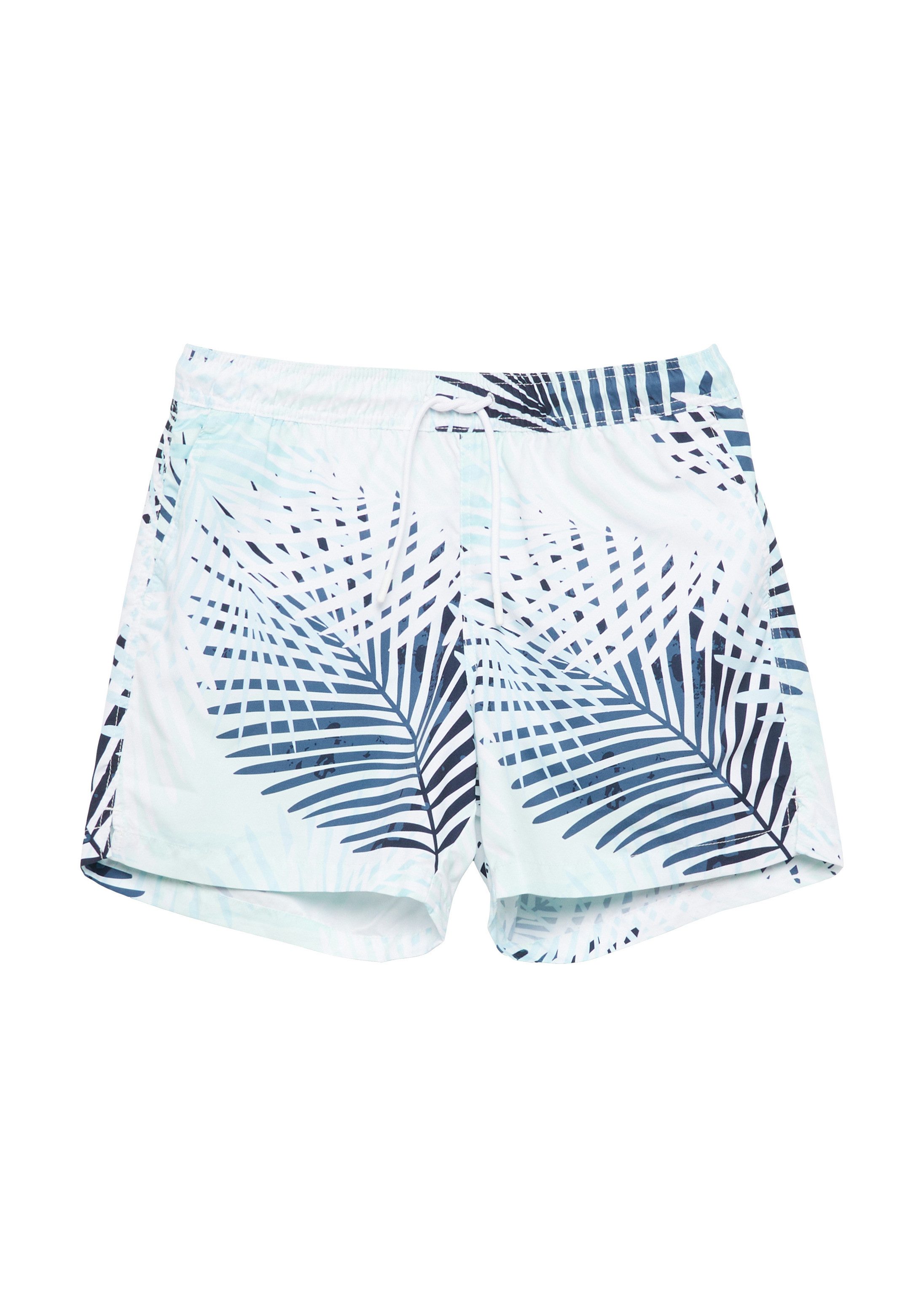 s.Oliver Badehose Badehose Badeshorts mit Print