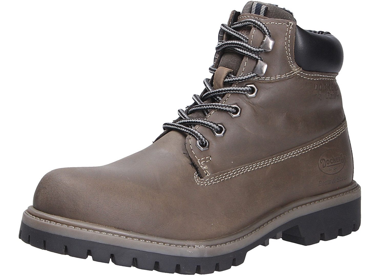 Dockers by Gerli Dockers by Gerli Herren Stiefel grau Schnürstiefel