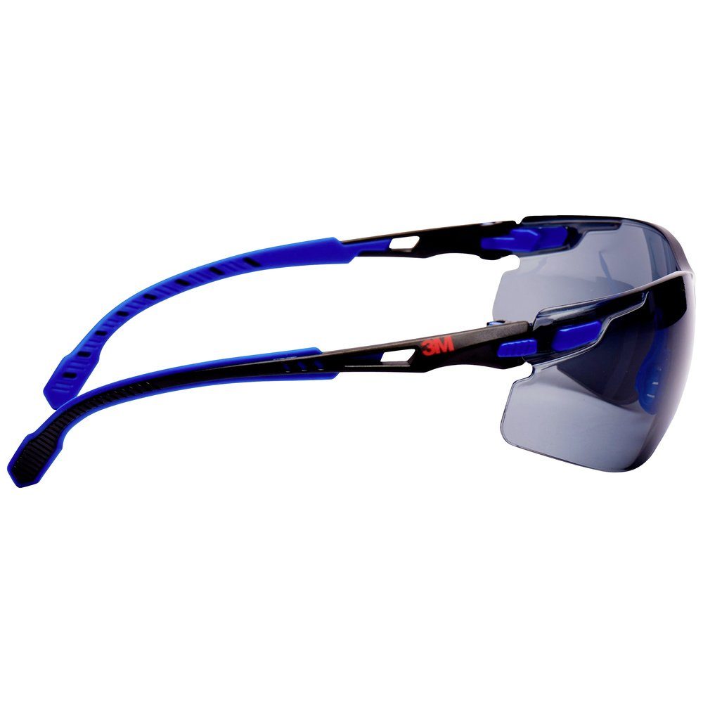 Antibeschlag-Schutz Blau, Solus Schutzbrille mit 3M Schwarz S1102SGAF 3M Arbeitsschutzbrille