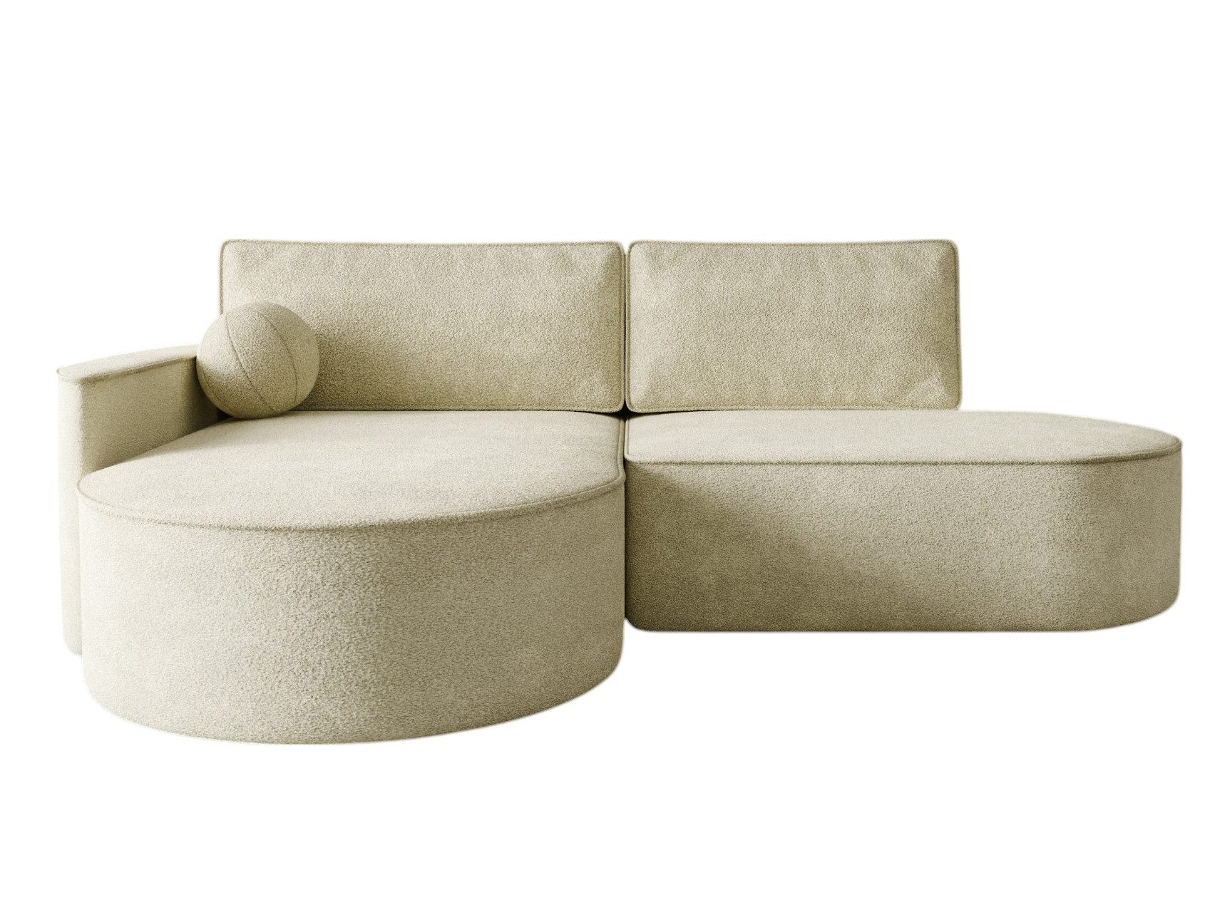 Compleo Ecksofa L MORENO, Designer Couch günstig online kaufen