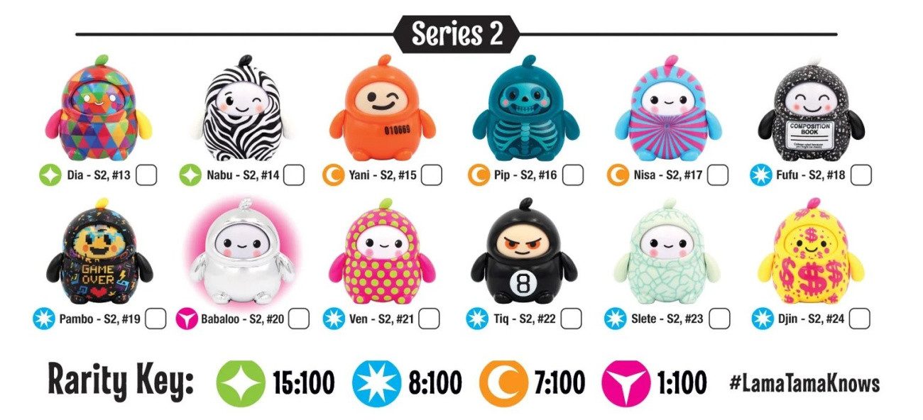 heo Merchandise-Figur LamaTama Elektronische Orakel-Sammelfigur: Serie 2 (Blind Box) – Bild 3 von 3
