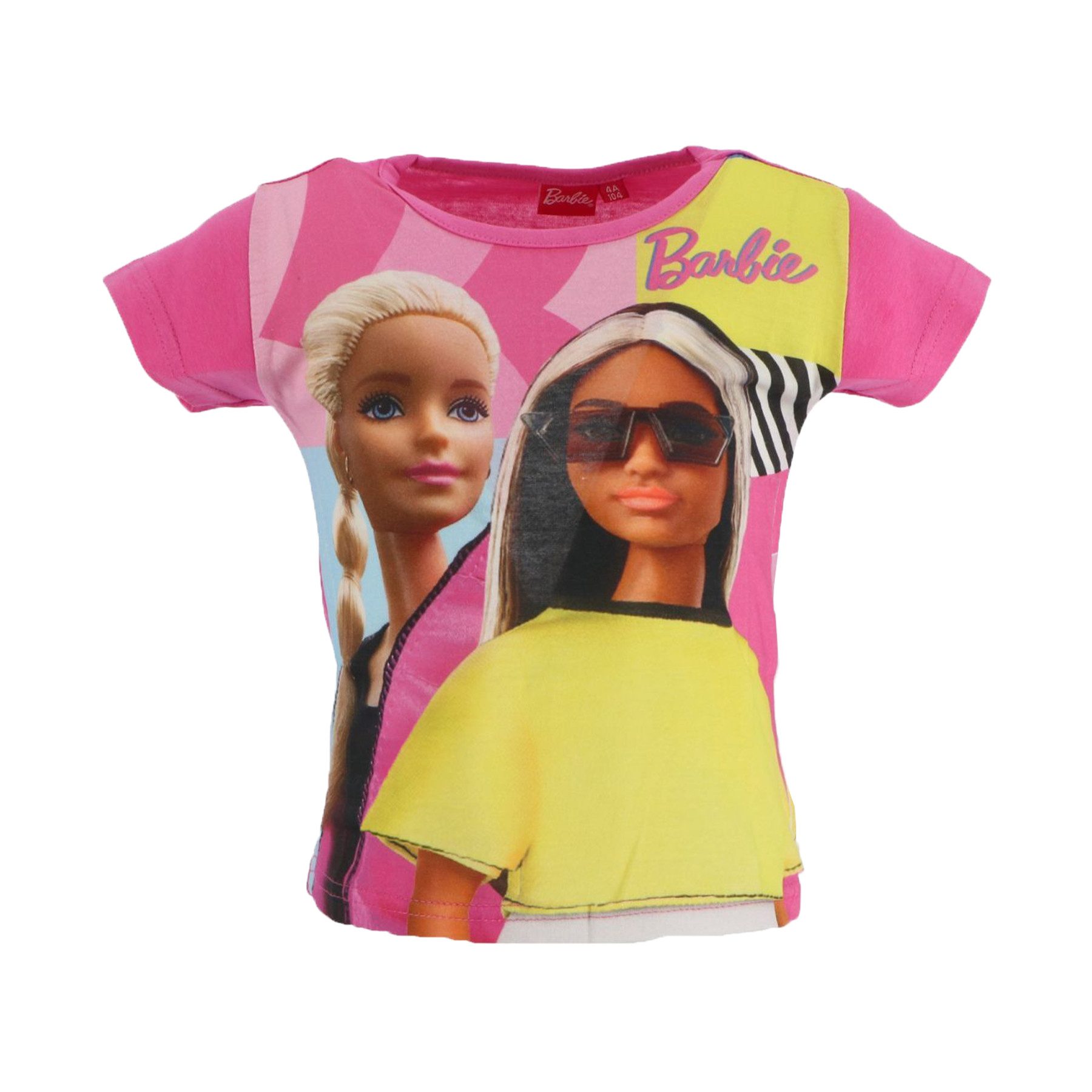 Barbie T-Shirt T-Shirt für Kinder mit Print Kurzarm-Shirt für Mädchen