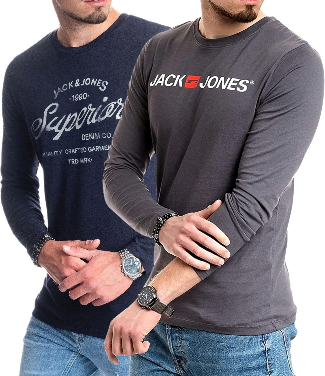 Jack & Jones Langarmshirt basic Shirt günstig online kaufen