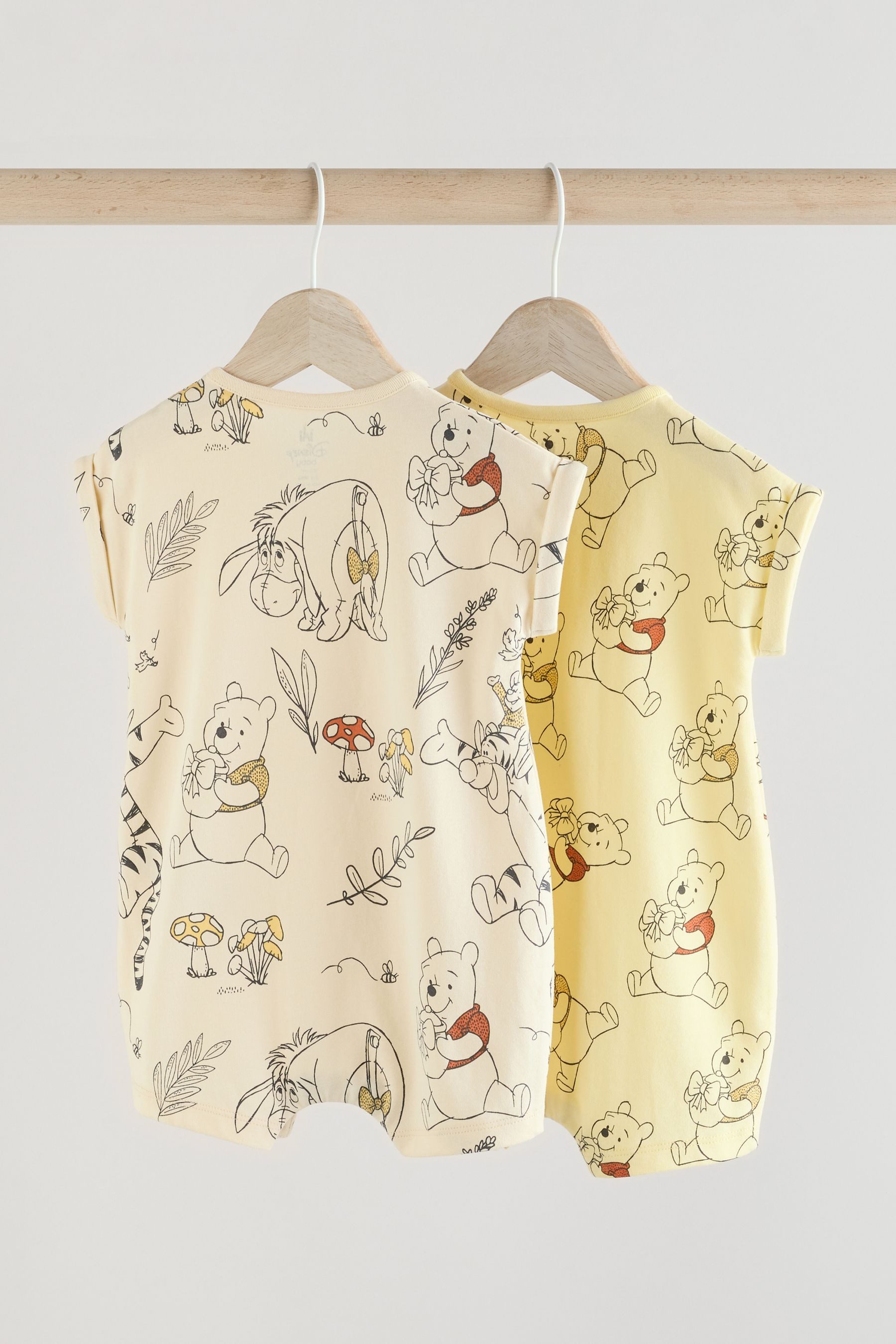 Next Strampler 2er-Pack Baby-Strampler, Winnie The Pooh (2-tlg)