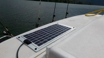 Sunset Solarmodul SM 10 L (Laminat), 10 Watt, 10 W, Polykristallin, für Boote und Yachten