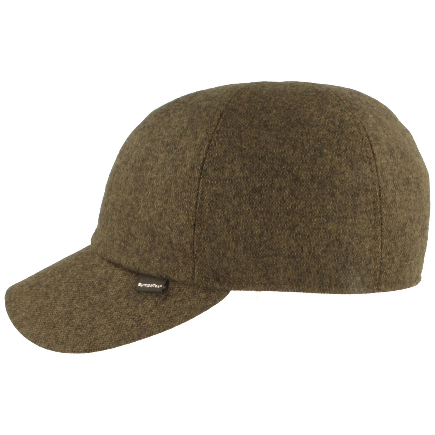 Breiter Baseball Cap Baseballcap aus Bavaria Loden mit Ohrenschutz