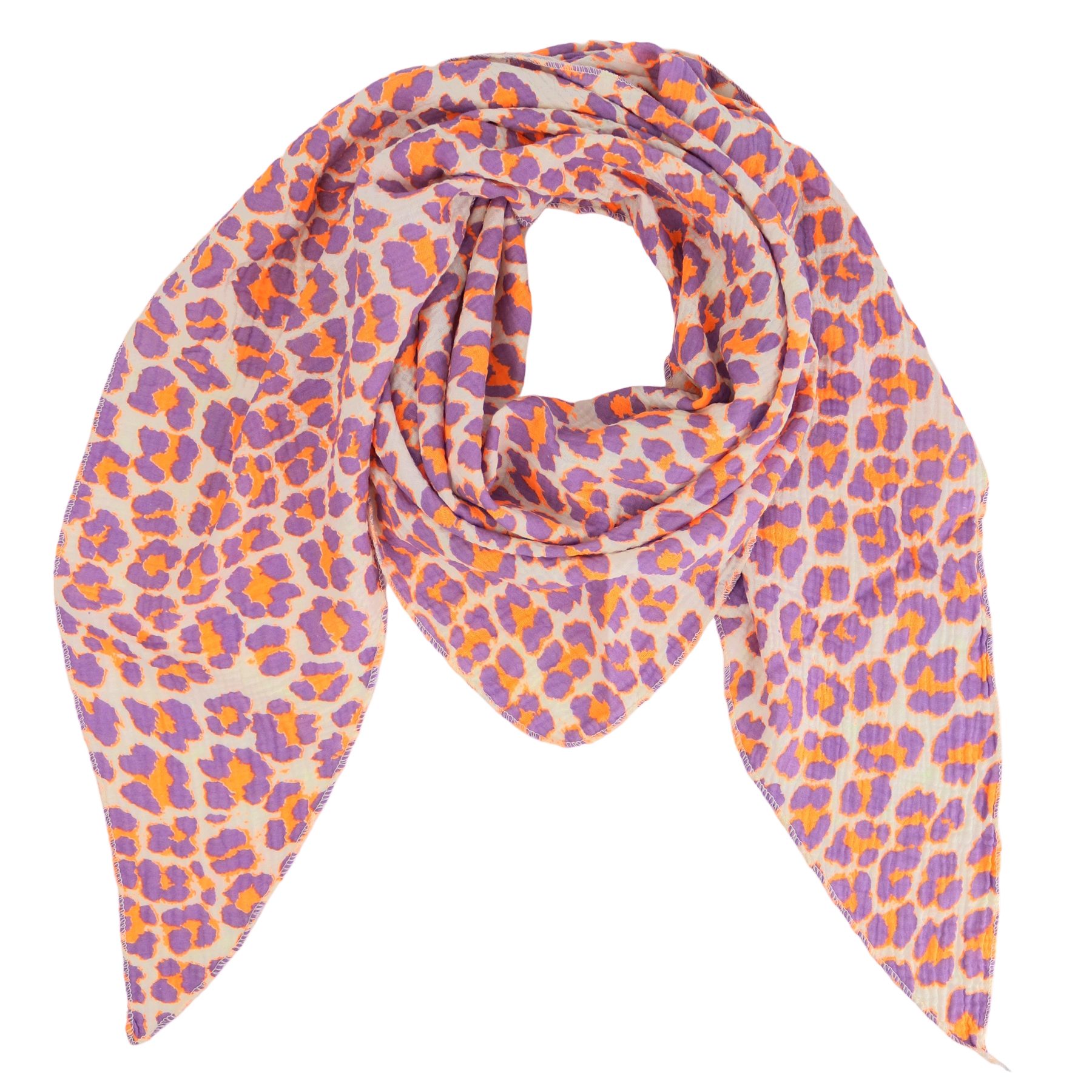 MIRROSI Dreieckstuch Aus Musellin Dreiecksschal ca.200x80 günstig online kaufen