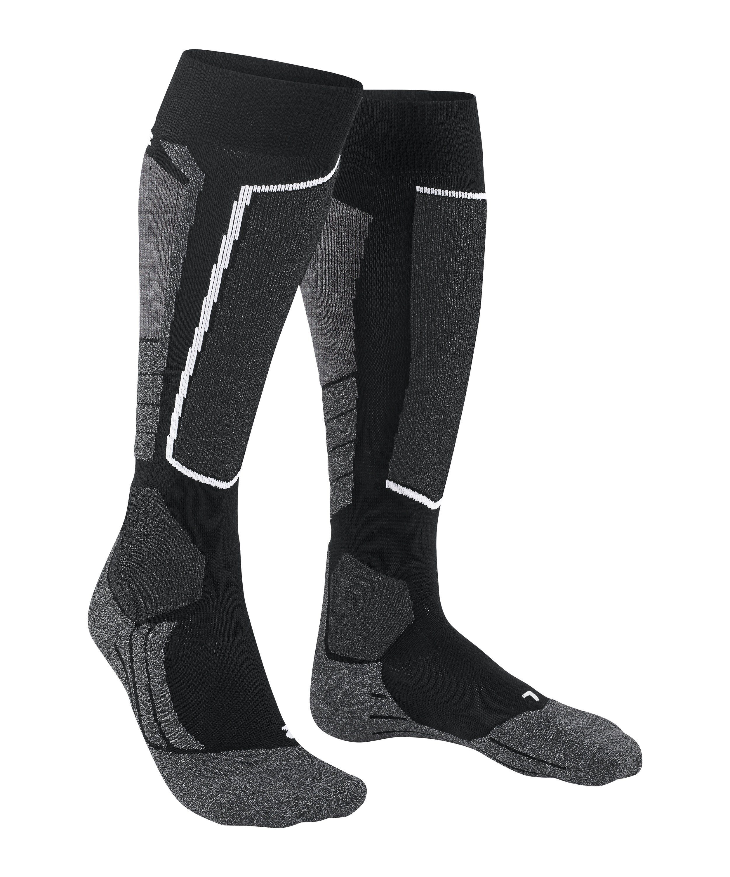 FALKE Skisocken SK2 Intermediate Vegan (1-Paar) mit mittelstarker Polsterung für Komfort und Kontrolle