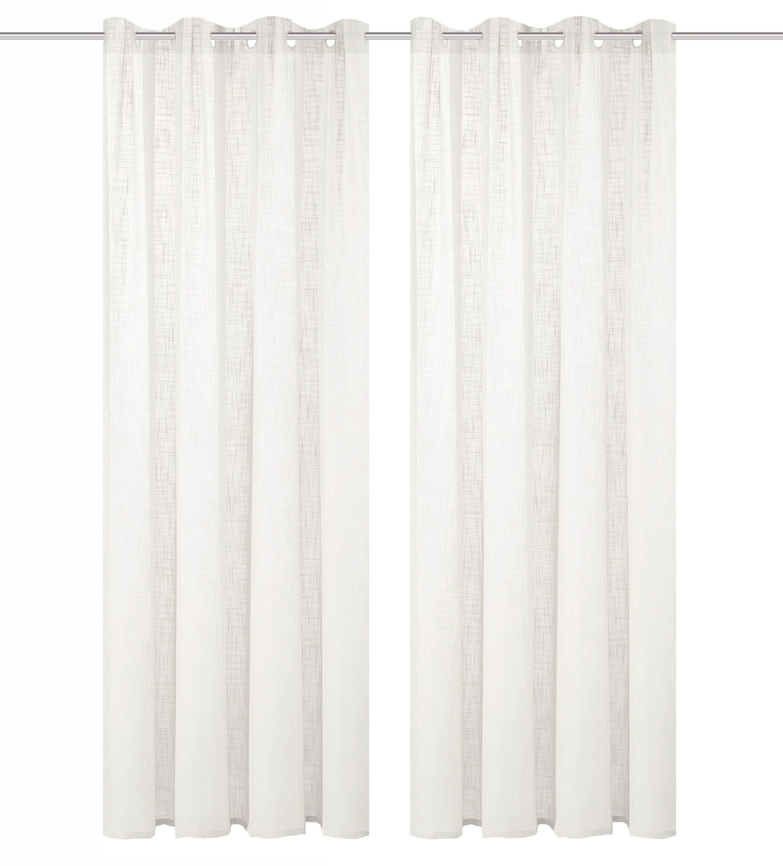 Home Basics Vorhang 800530 Ösen Fertigschal günstig online kaufen