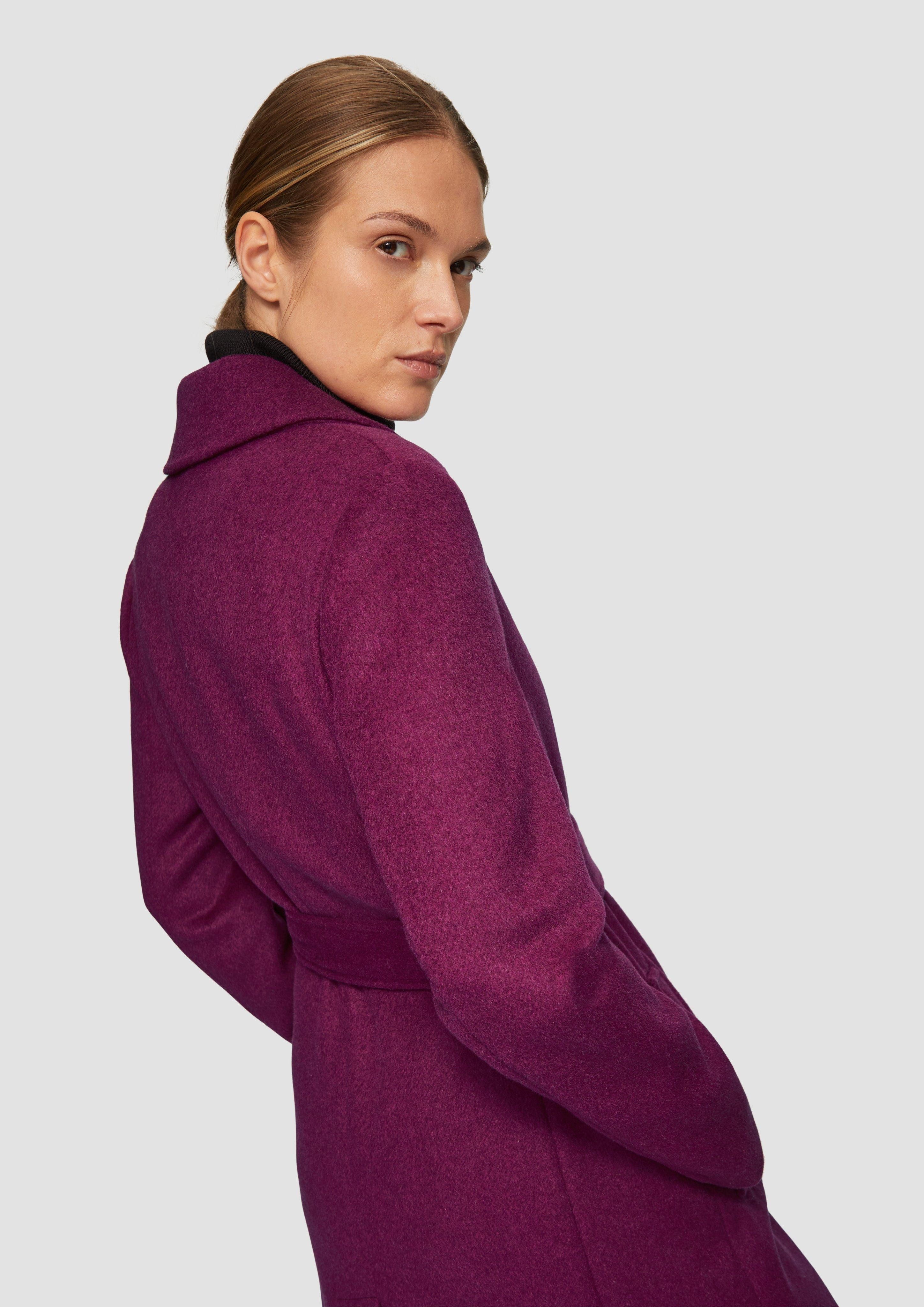 s.Oliver BLACK LABEL Funktionsmantel Mantel aus günstig online kaufen