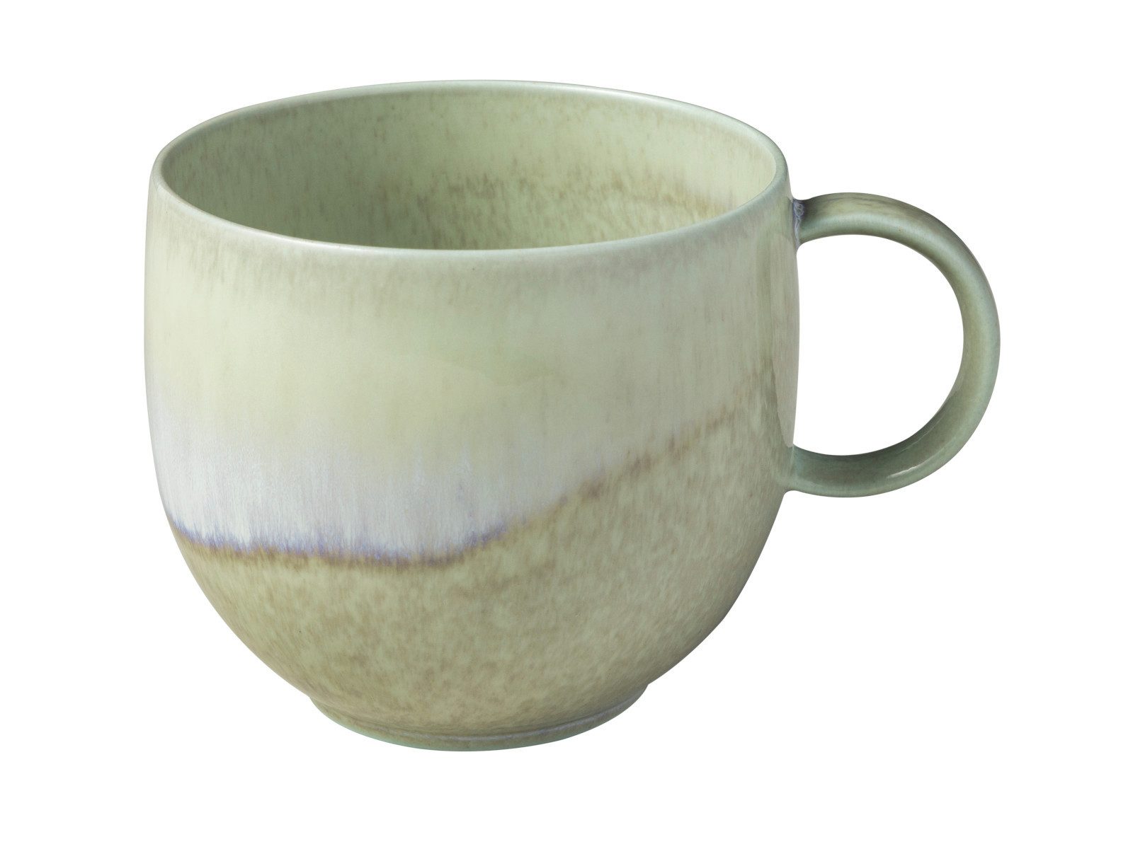 like. by Villeroy & Boch Becher Perlemor Alga Becher mit Henkel 0,29l, Premium Porcelain