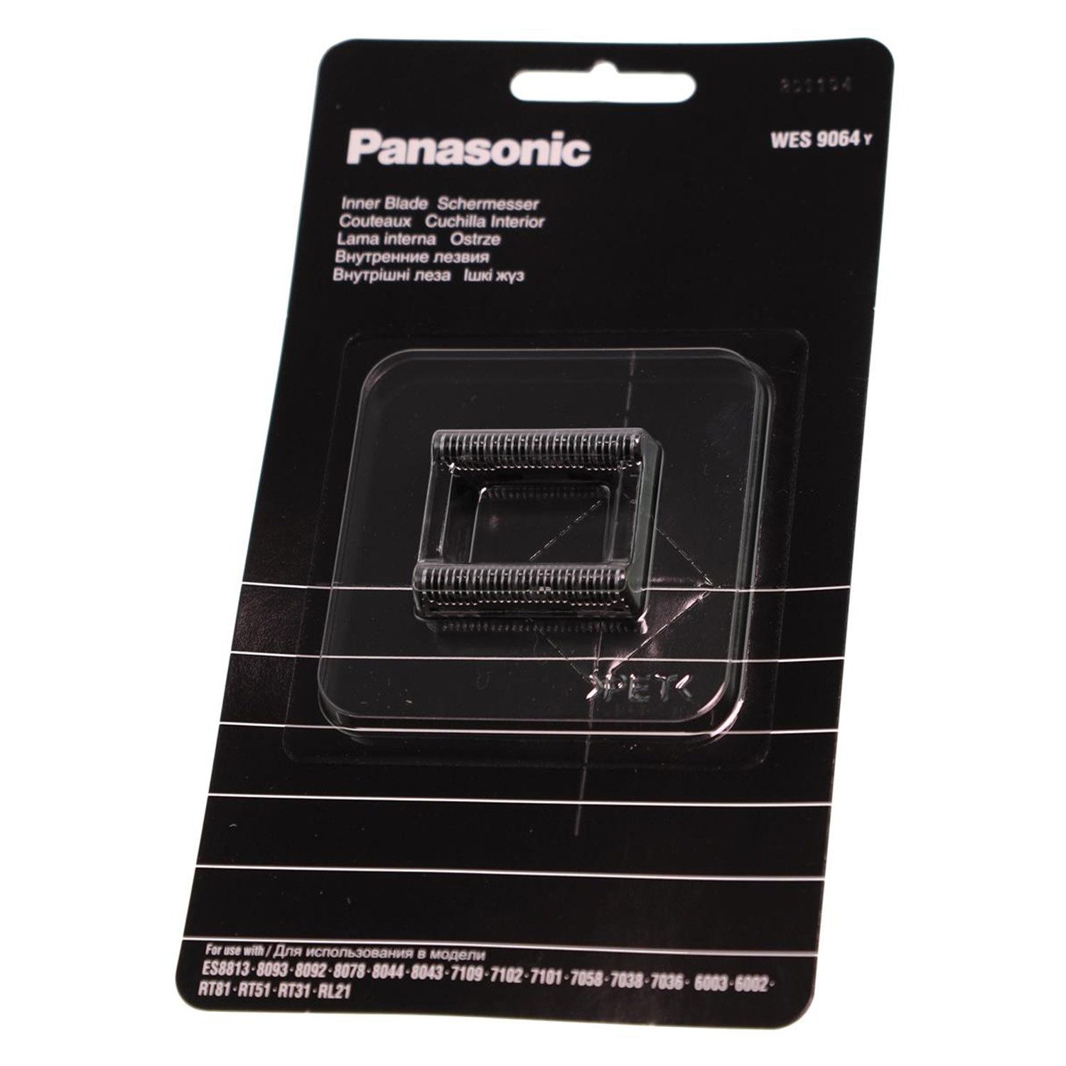 Ersatzscherkopf Panasonic WES9064Y Schermesser für ES6002 ES6003 ES7036 ES7038 ES7058