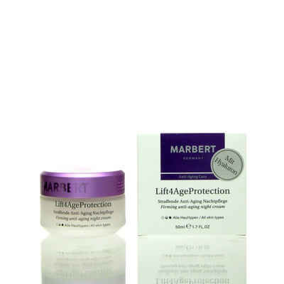 Marbert Gesichtspflege Marbert Lift 4 Age Protection Firming Anti Aging Night Cream 50 ml