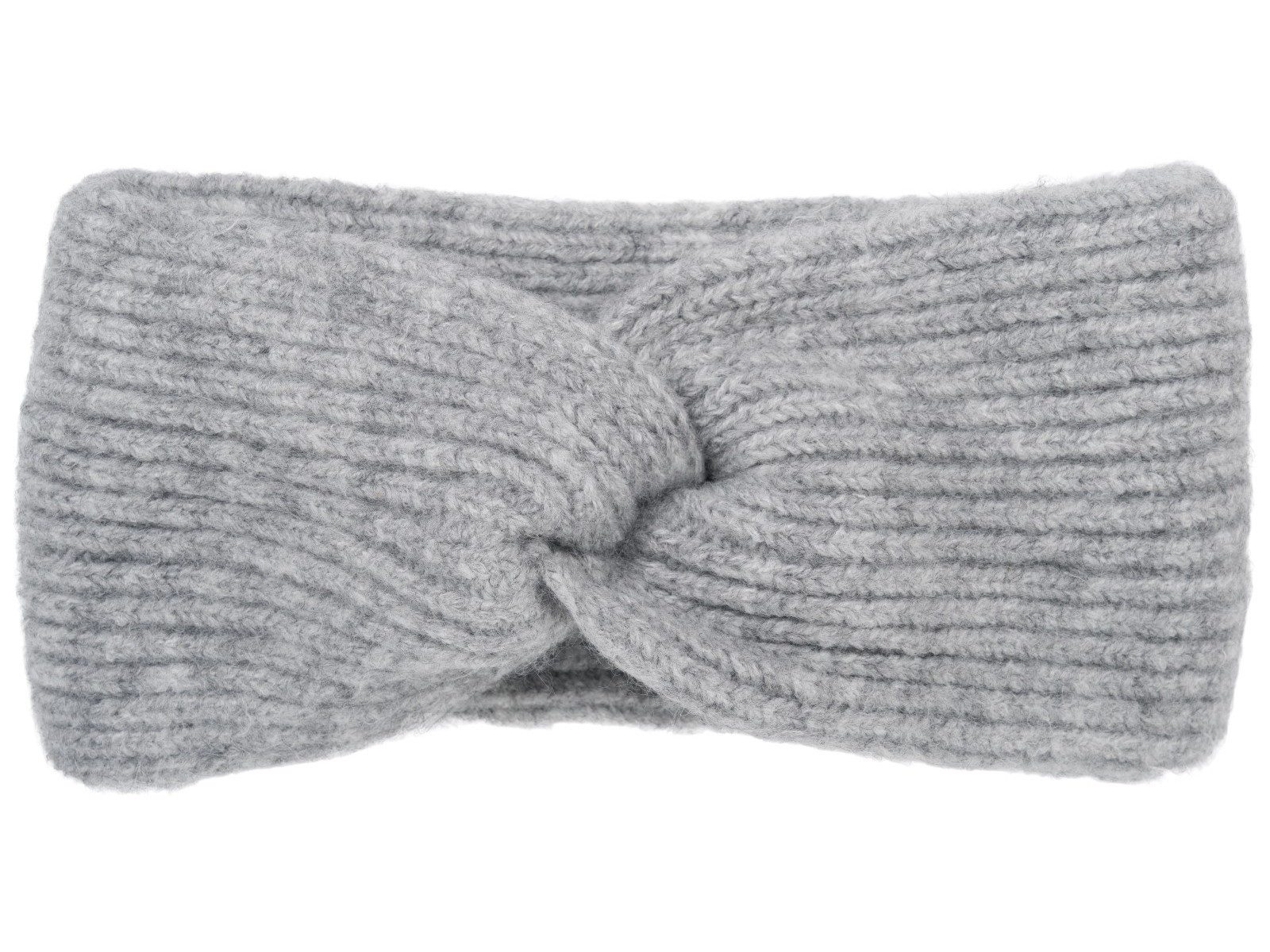 styleBREAKER Stirnband Strick Stirnband Rippenmuster Twist Knoten (1-St)