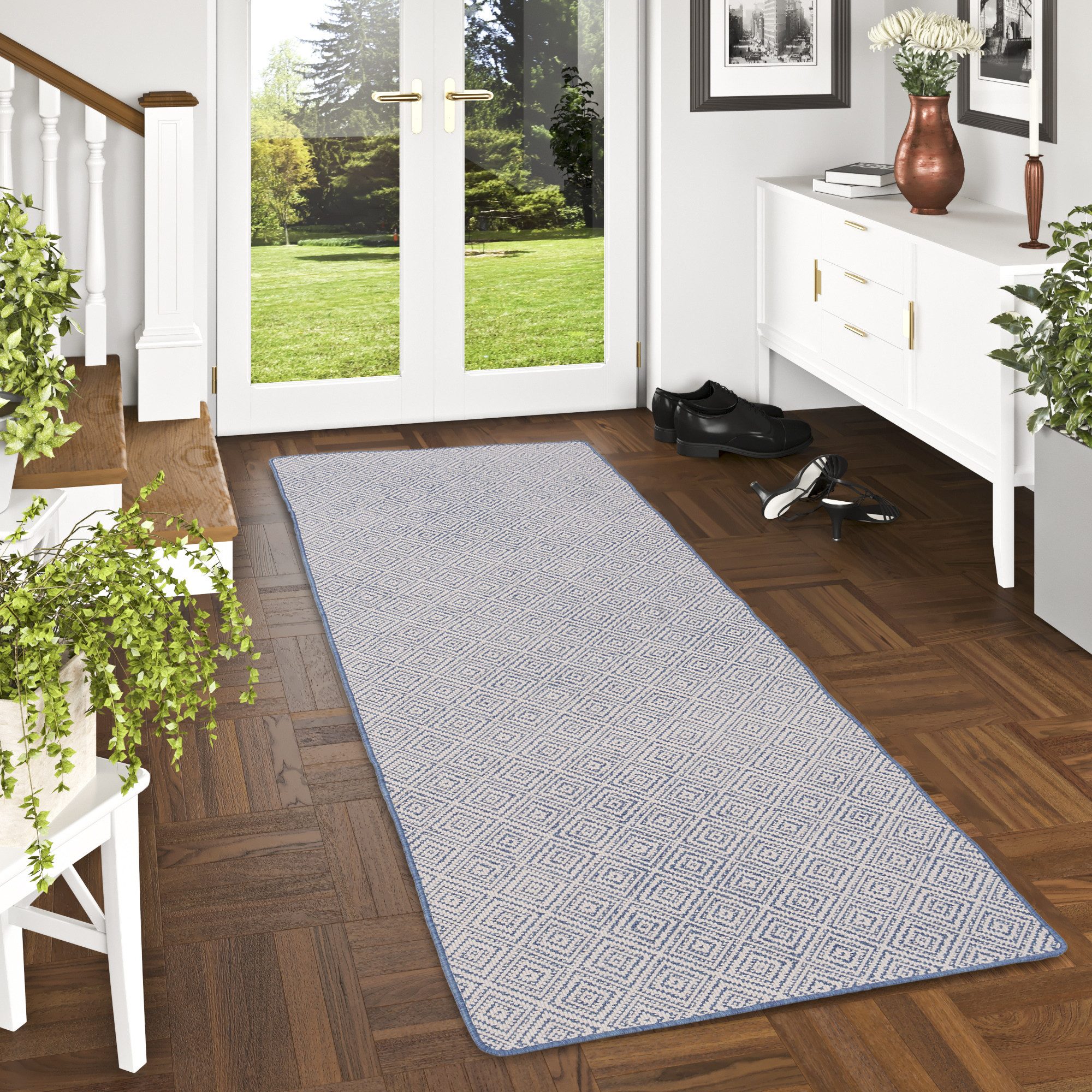 Snapstyle Läufer In- und Outdoor Teppich Läufer Beidseitig Newport, Rechteckig, Höhe: 3 mm
