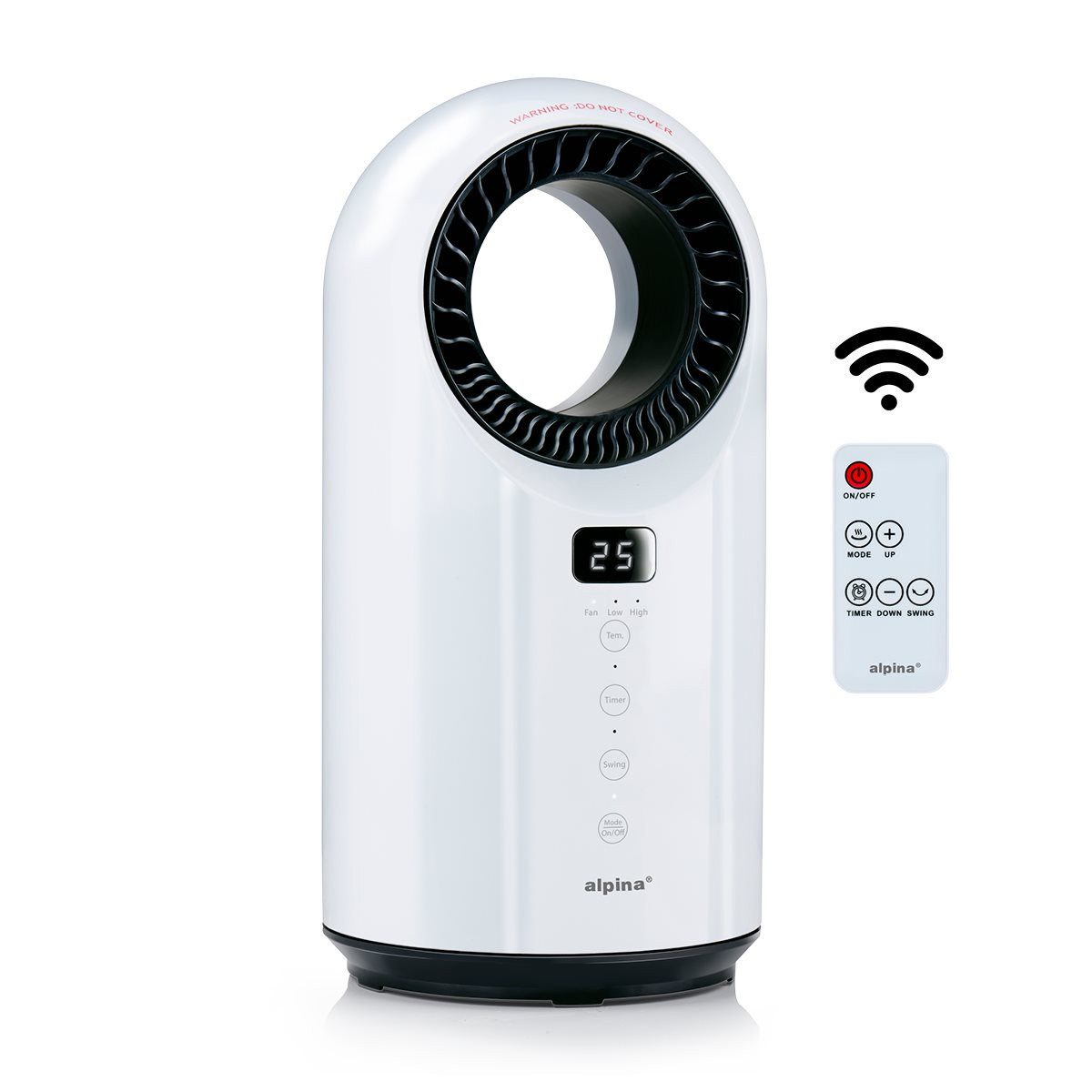 Alpina Heizgerät alpina Heizlüfter 1500W, 1500 W