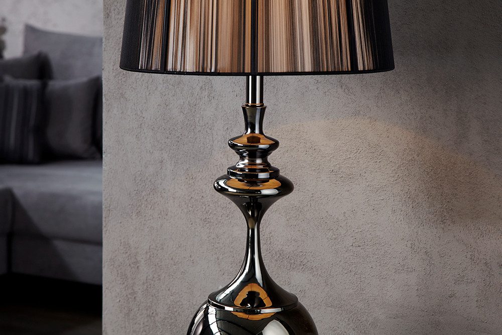 riess-ambiente Stehlampe LUCIE 160cm schwarz, ohne Leuchtmittel, Barock Design – Bild 4 von 5
