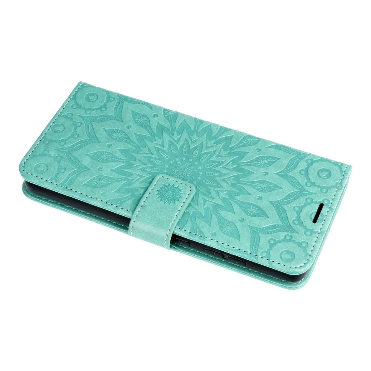 König Design Handyhülle Samsung Galaxy A02s, Schutzhülle Schutztasche Case Cover Etuis Wallet Klapptasche Bookstyle