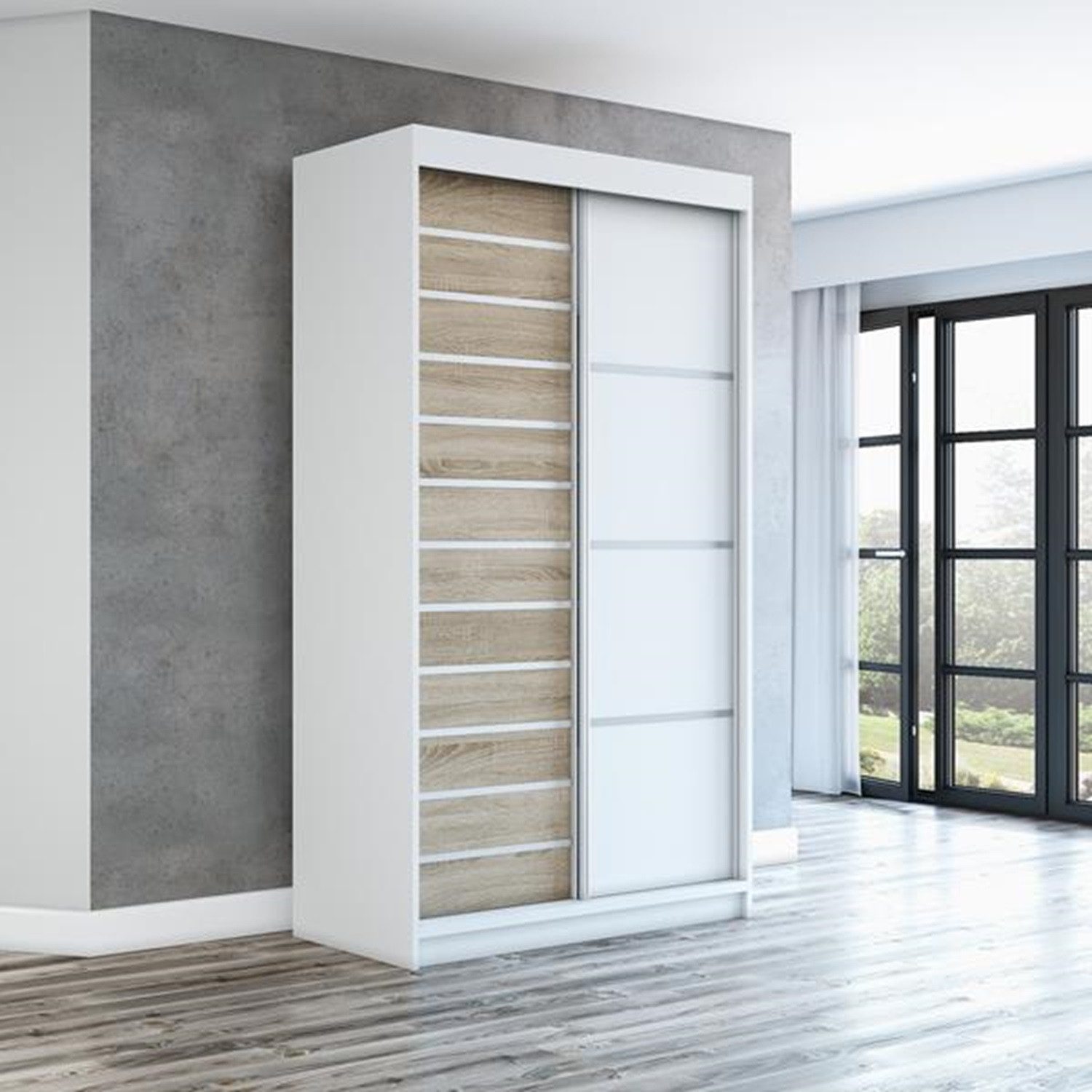 A&J MöbelLand GmbH Schwebetürenschrank COLIN (TOP günstig online kaufen