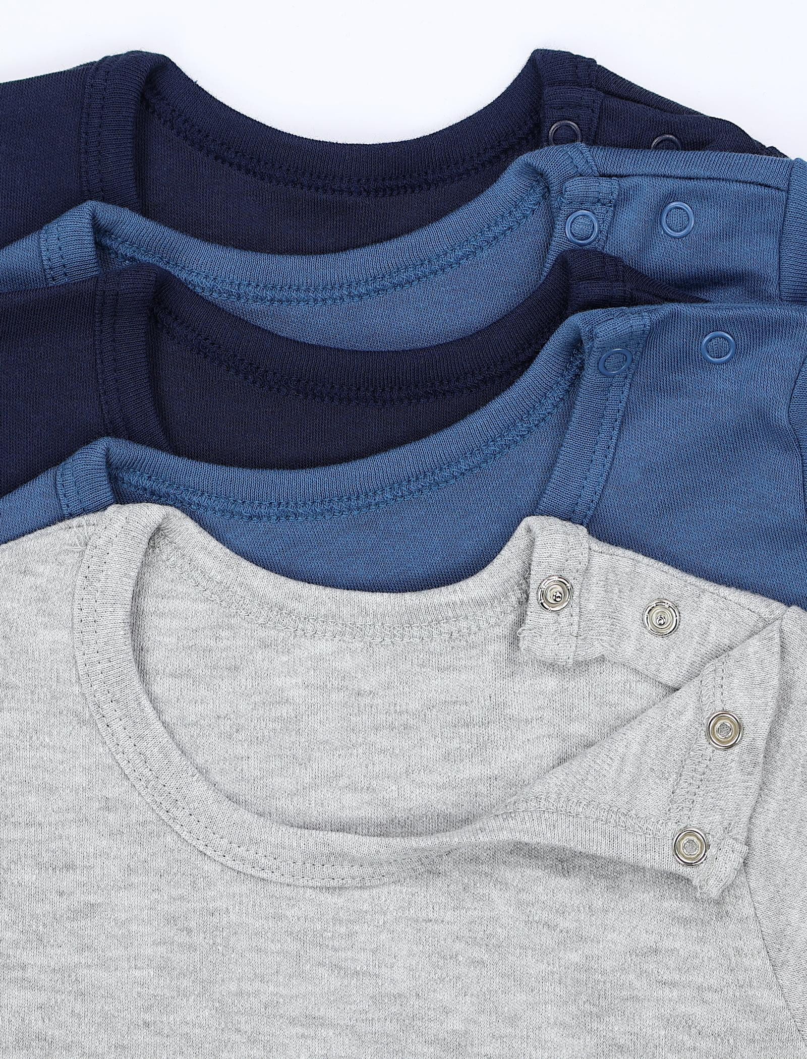 TupTam Langarmshirt TupTam Baby Jungen Langarmshirt 5er Set – Bild 5 von 5