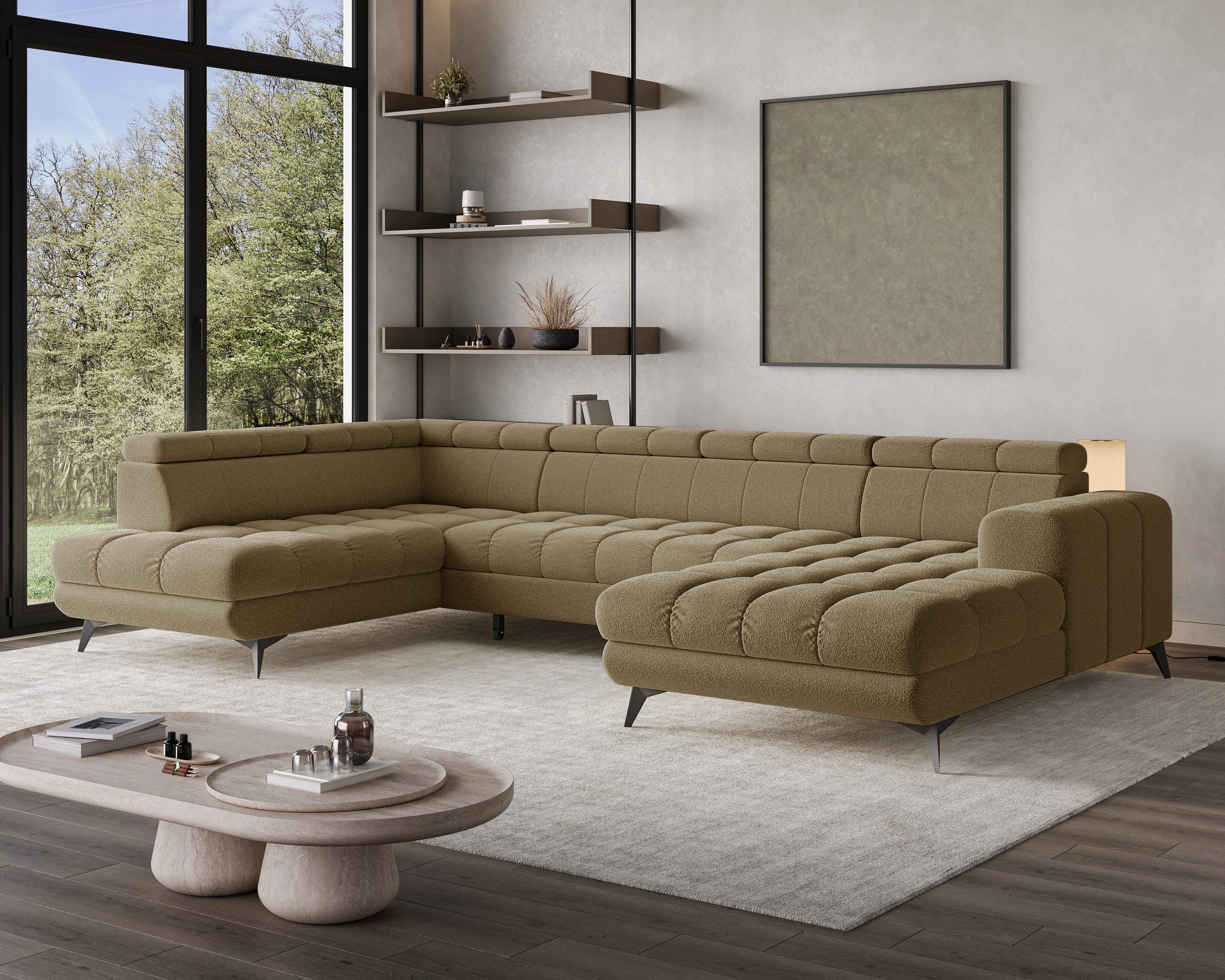 nm_trade Ecksofa U-Form – Großzügig & Einladend, 339×74 cm, Rechts, Quelle 17