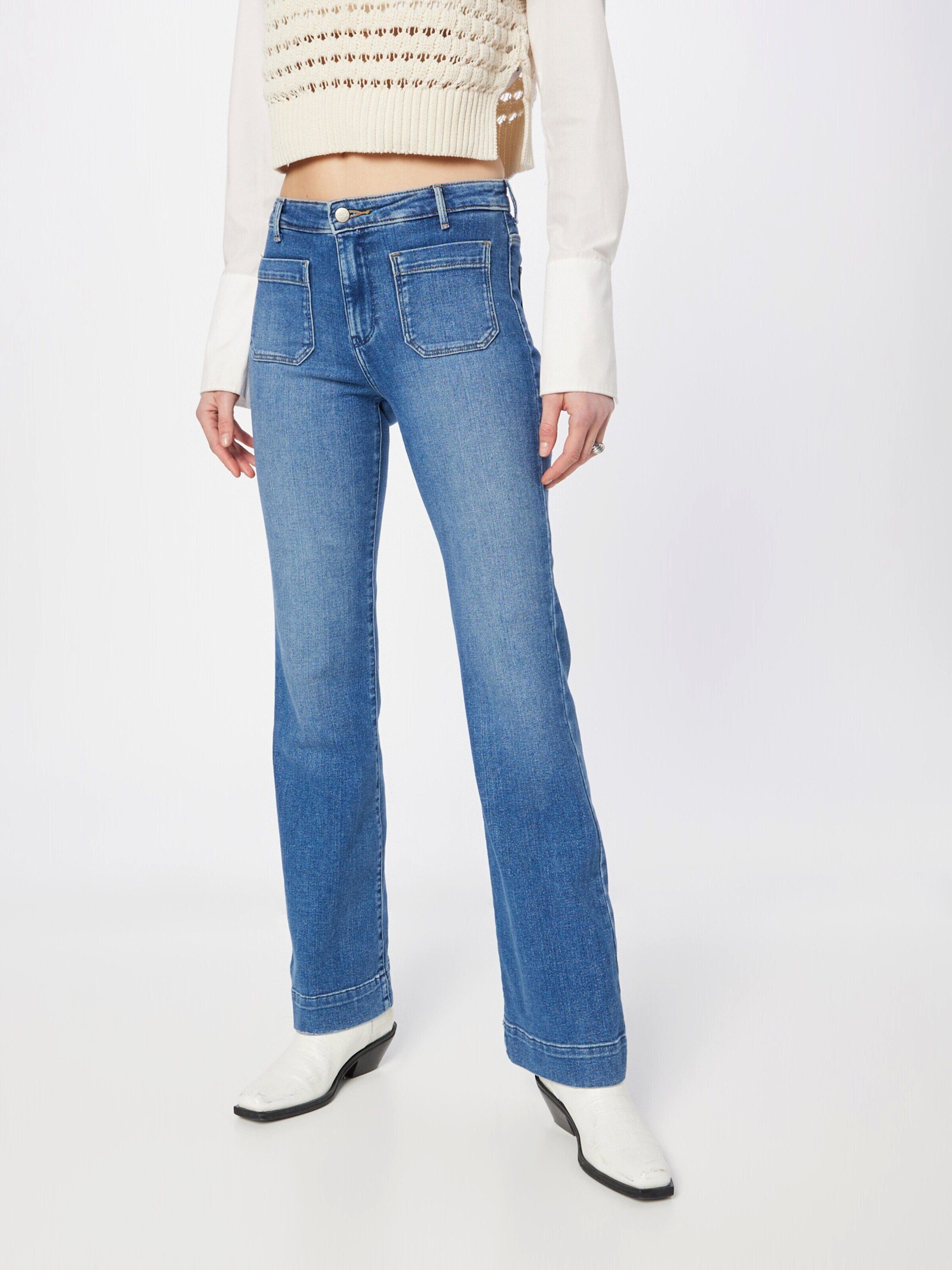 Schlagjeans Plain/ohne Details (1-tlg) Wrangler