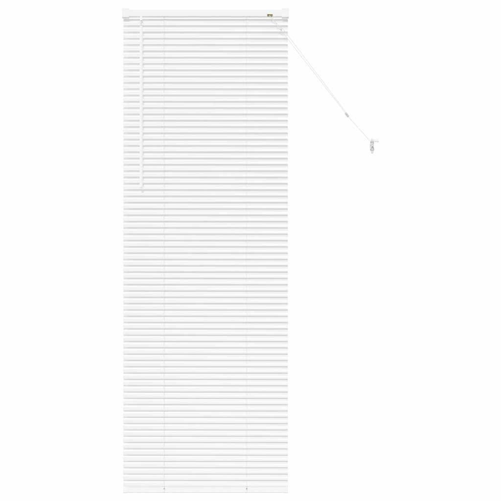 Rollo Venezianische Jalousien Weiß 175 x 55 cm Aluminium, vidaXL