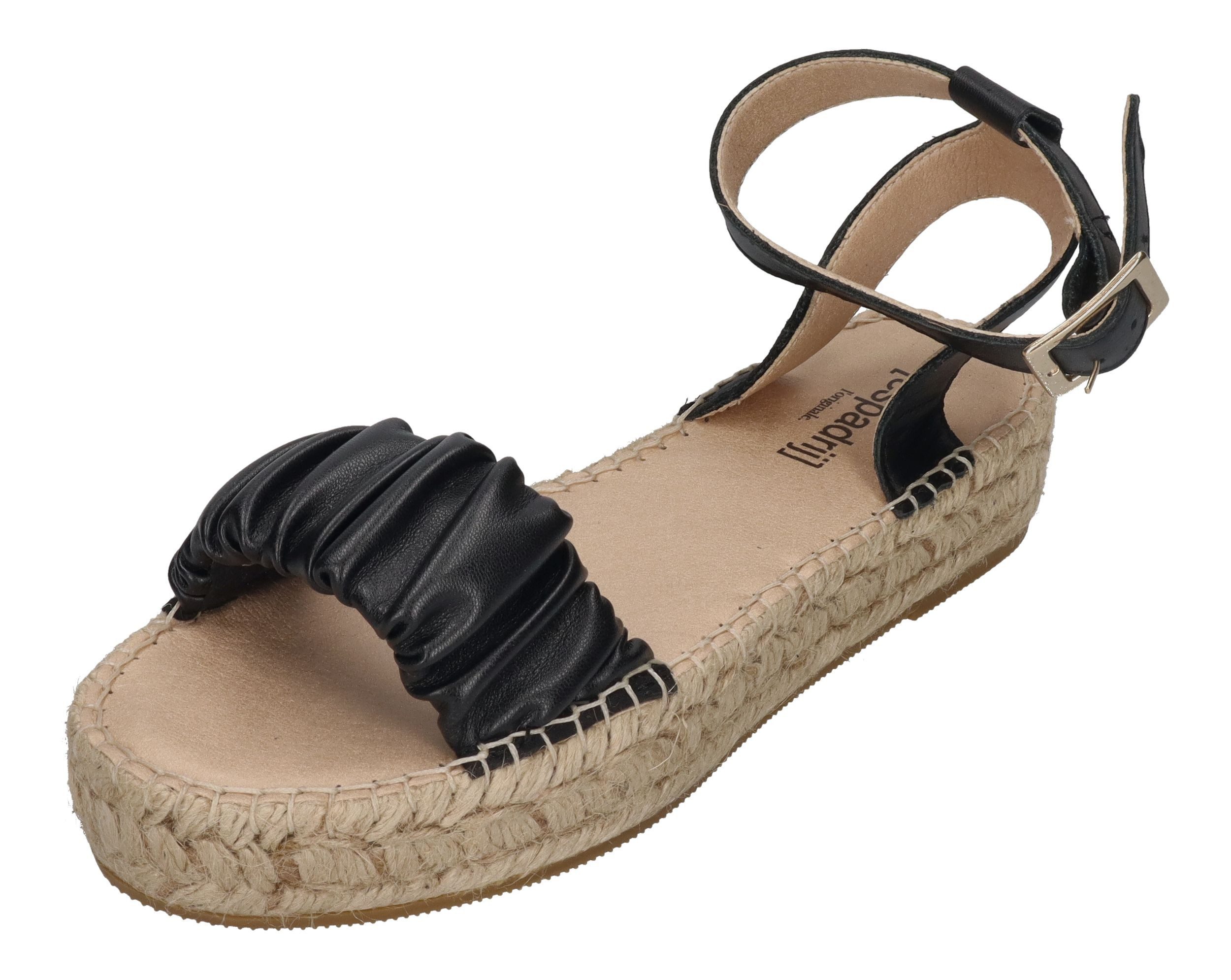 NIMES RUFFLE HIGH Sandalette