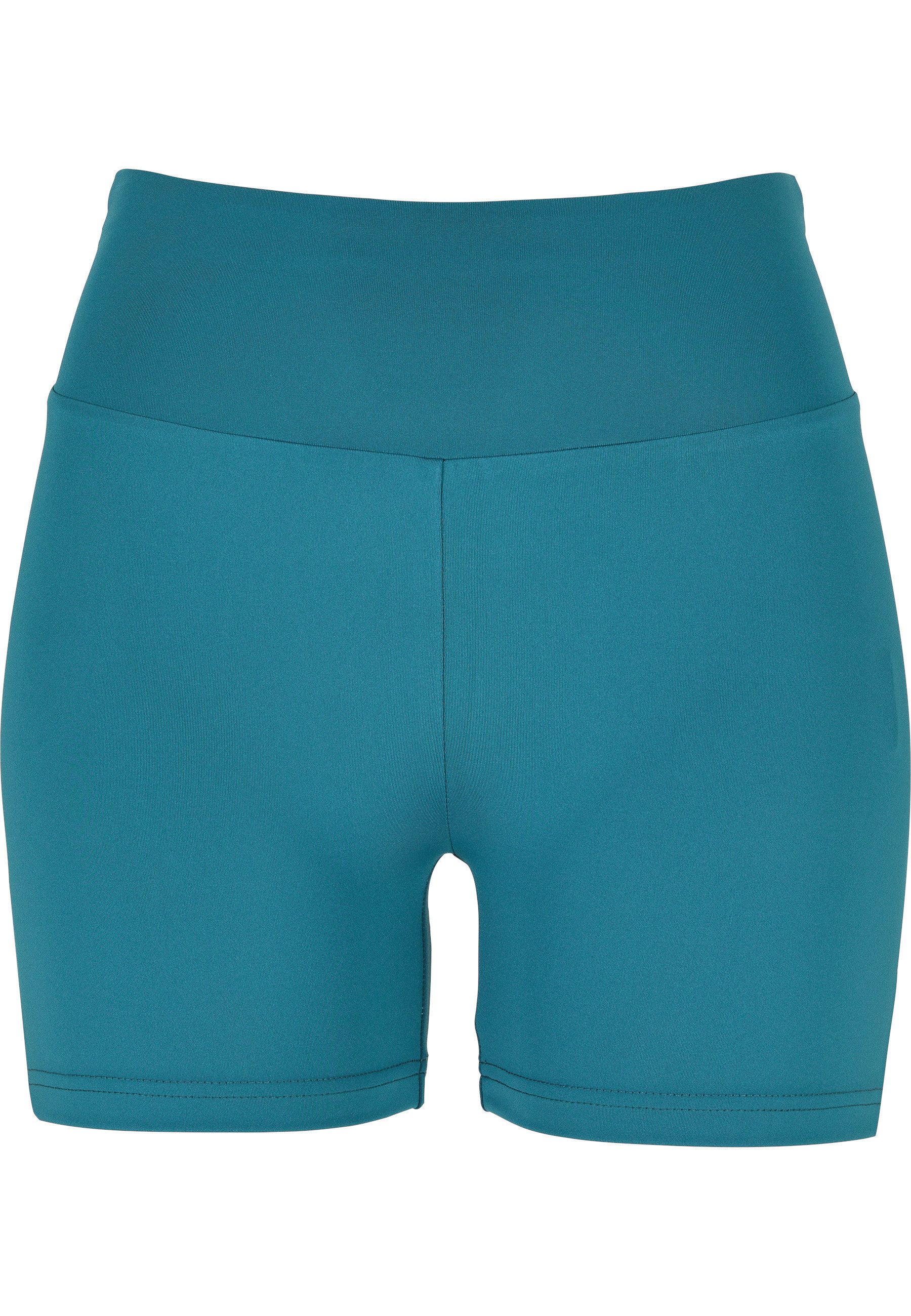 URBAN CLASSICS Stoffhose Urban Classics Damen Ladies Recycled High Waist Cycle Hot Pants (1-tlg)