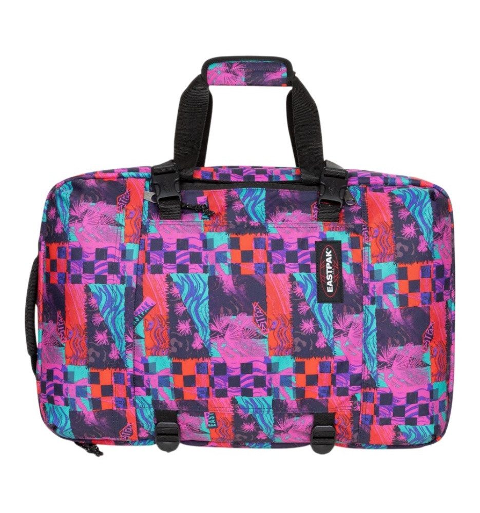 Eastpak Rucksack Travelpack Retro Surf Funk (42 Liter, mit Laptopfach) bunt