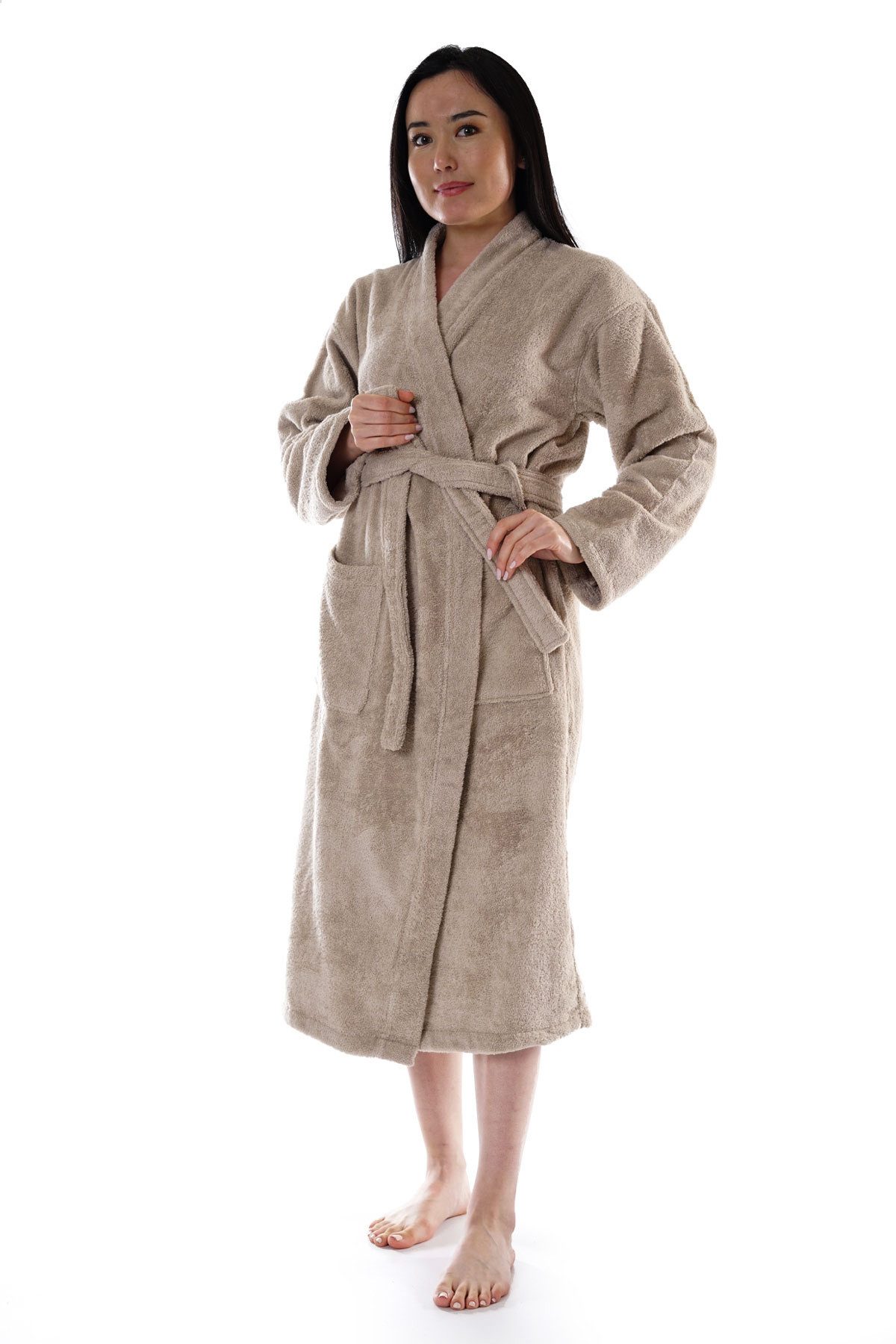 Ege Organics Bademantel 100 % Bio-Baumwolle Bademantel - Unisex