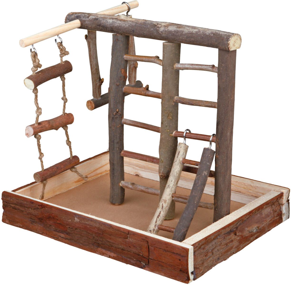 TRIXIE Vogelspielplatz Spielplatz - diverse - 28 × 25 × 22 cm