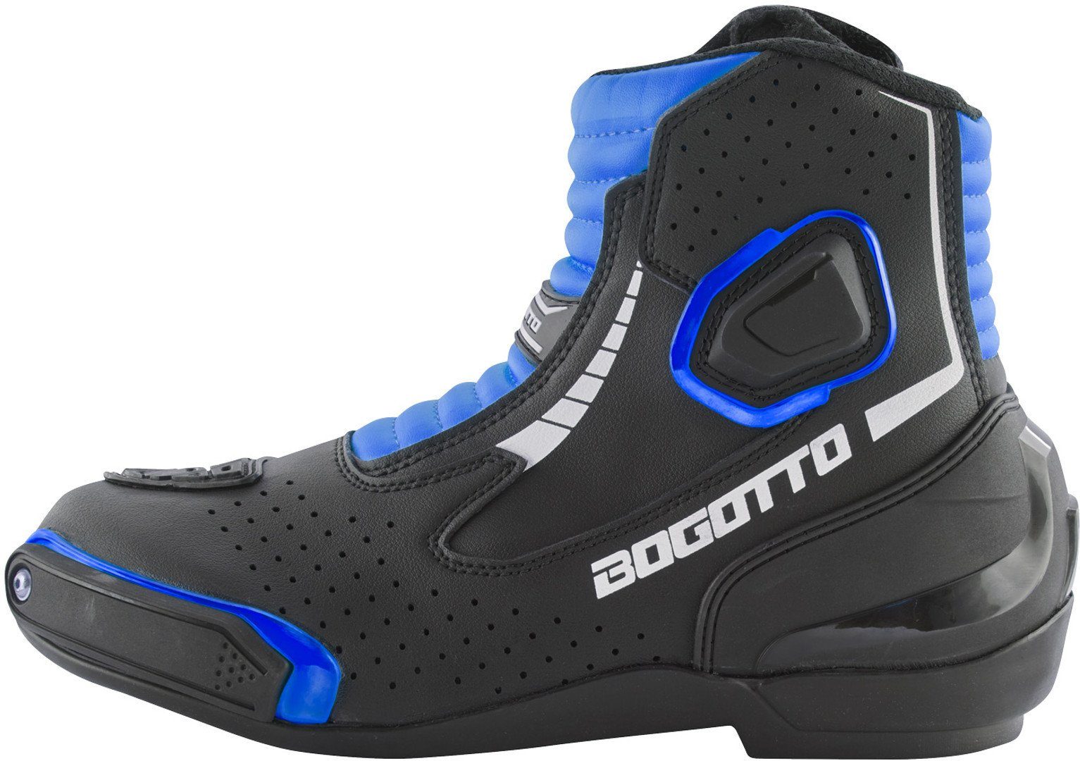 Bogotto Cartagena perforierte Motorrad Stiefel Motorradstiefel perforiert