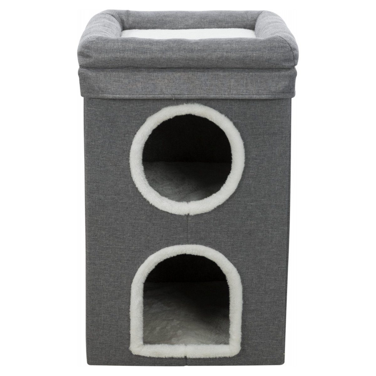 TRIXIE Kratztonne Cat Tower Saul grau