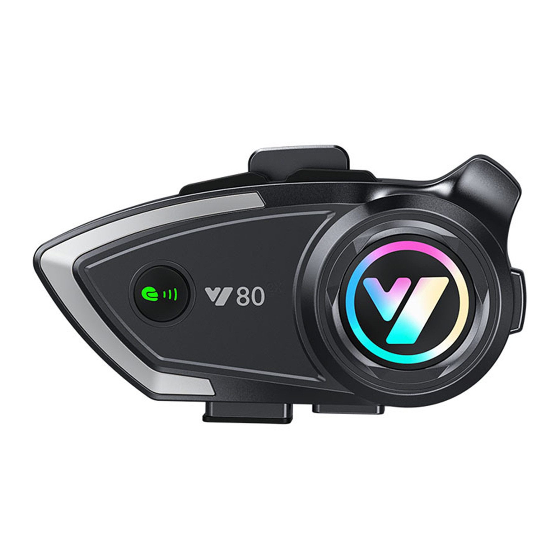 Motorradhelm Motorrad Helm Bluetooth Headset,Dual Noise Cancelling Helm Headset