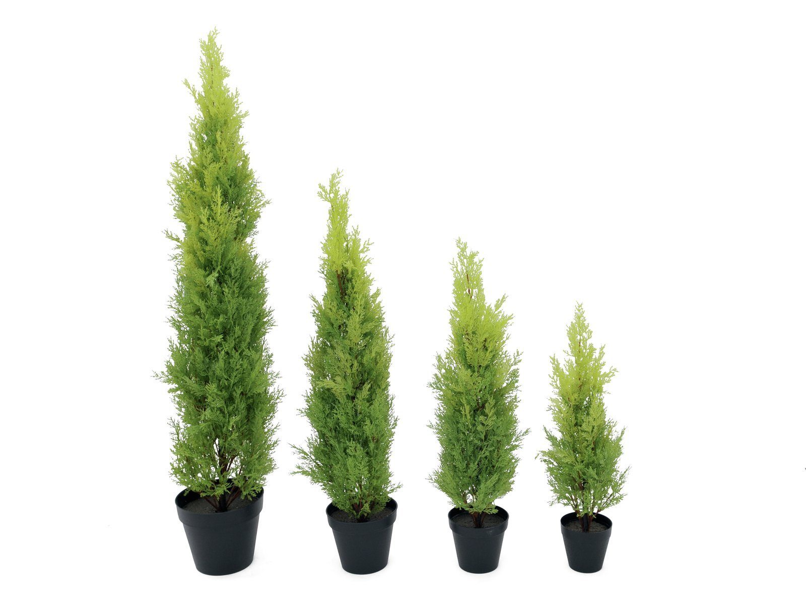 Kunstpflanze Zypresse, Leyland, EUROPALMS, Höhe 120 cm, verschiedene Größen erhältlich