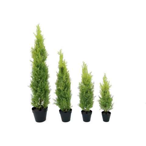 Kunstpflanze Zypresse, Leyland, EUROPALMS, Höhe 60 cm, verschiedene Größen erhältlich