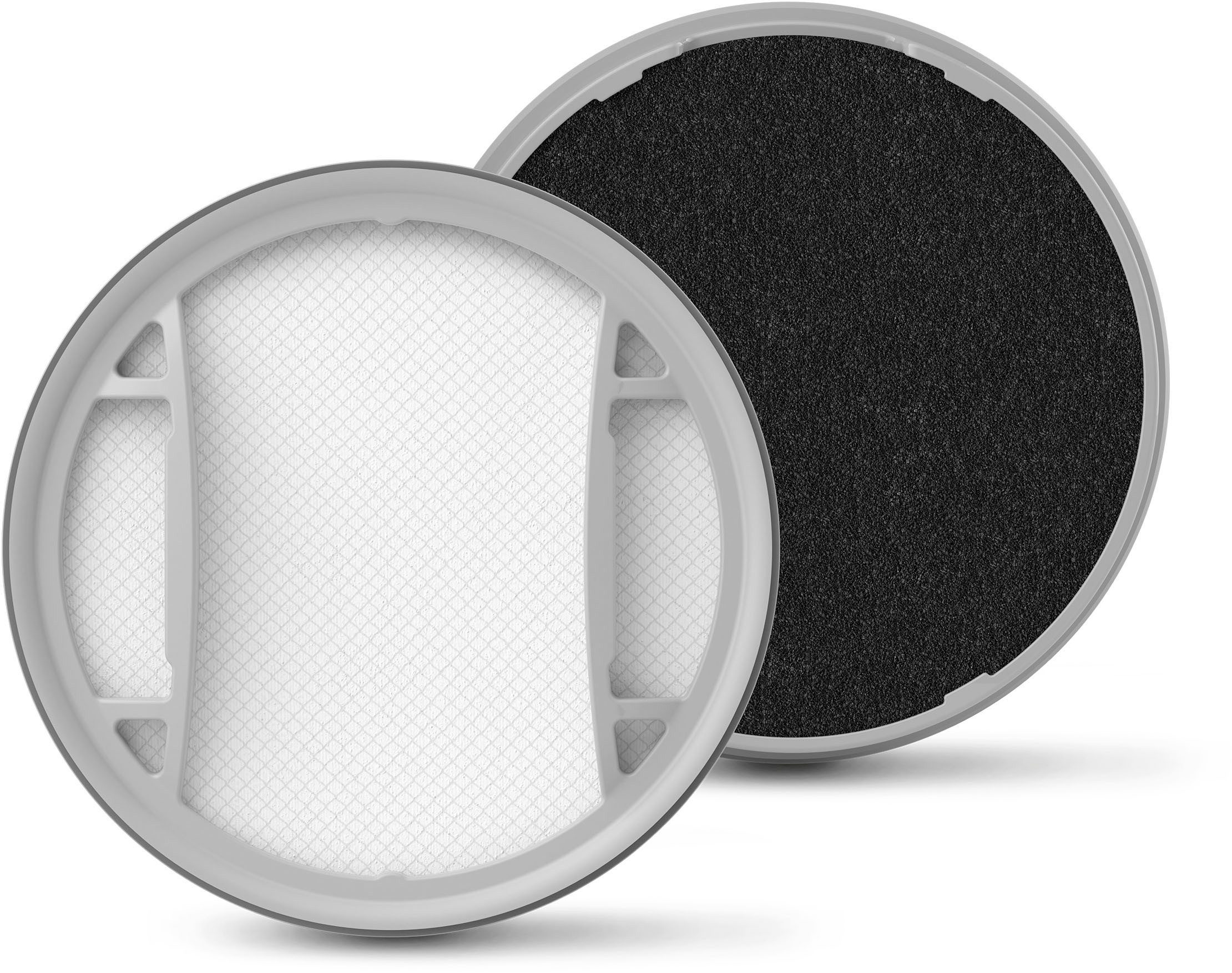 Philips Ersatzfilter XV1631/01 Philips Cordless VC 2000 & 3000 Series, Zubehör für die kabellosen Philips Staubsaugern der 2000er und 3000er Serie: XC2011, XC2012, XC3031, XC3032, XC3033, XC3131, XC3132, XC3133, enthält einen Einlagefilter und einen abwachbaren Schaumstofffilter