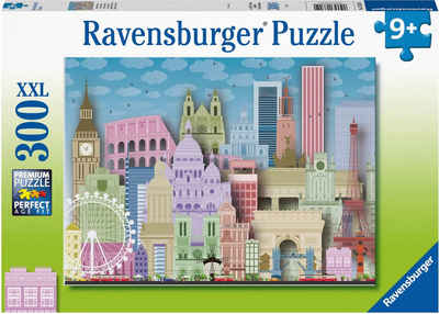 Ravensburger Puzzle Buntes Europa, 300 Puzzleteile, Made in Germany; FSC® - schützt Wald - weltweit