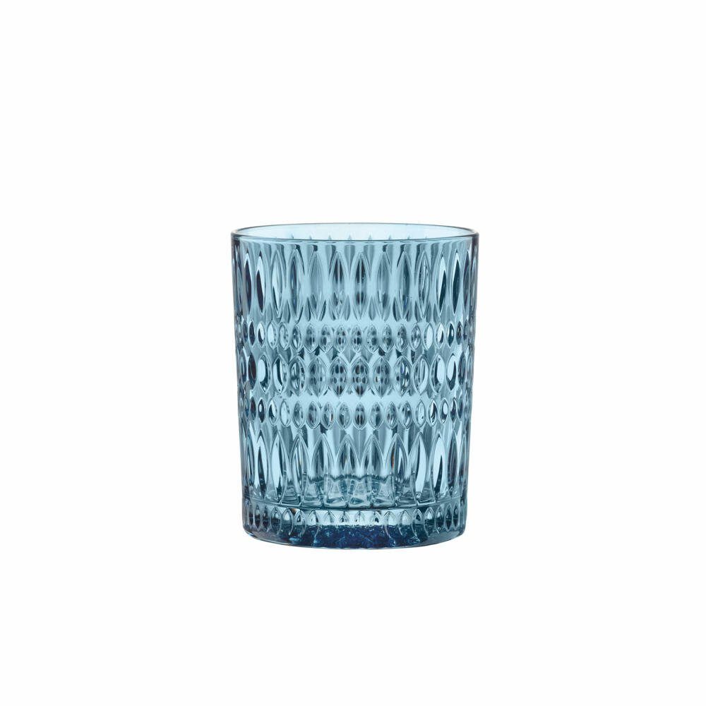 Nachtmann Tumbler-Glas Vintage 304 ml, Blue Set Ethno2er Kristallglas